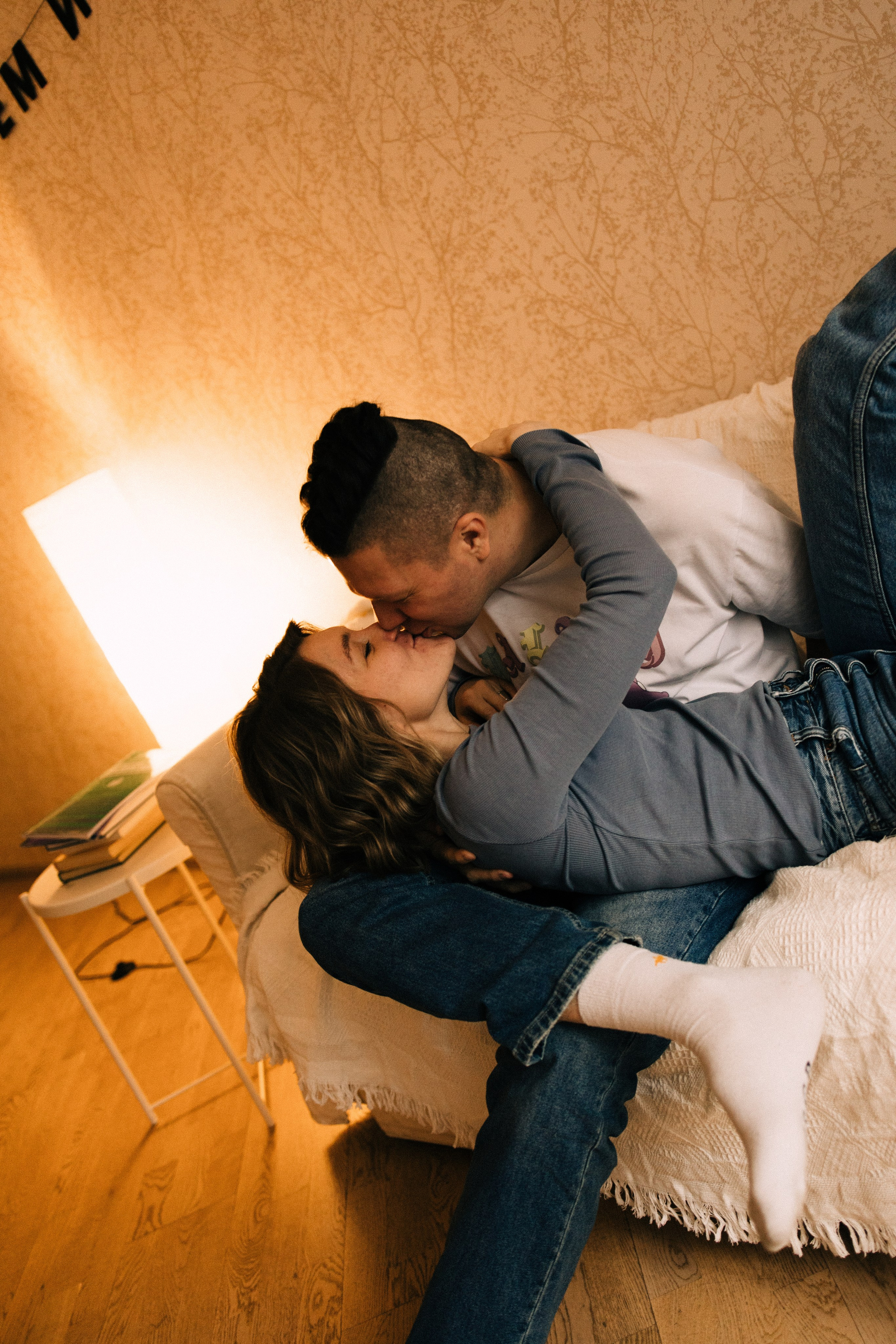 Дома трое. Фотограф Настя Леонова