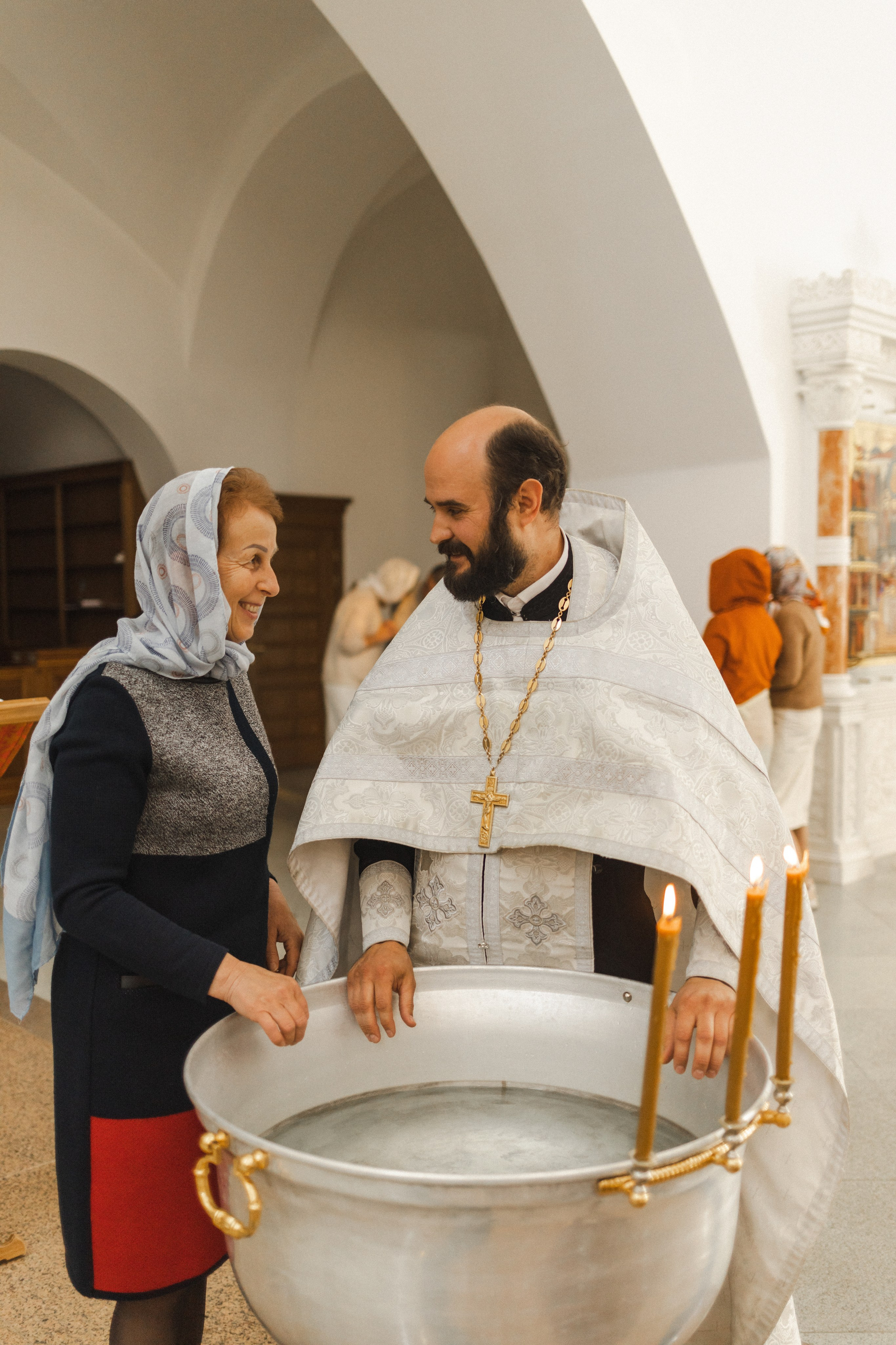 Крещение Стефании. Семейный фотограф в Москве