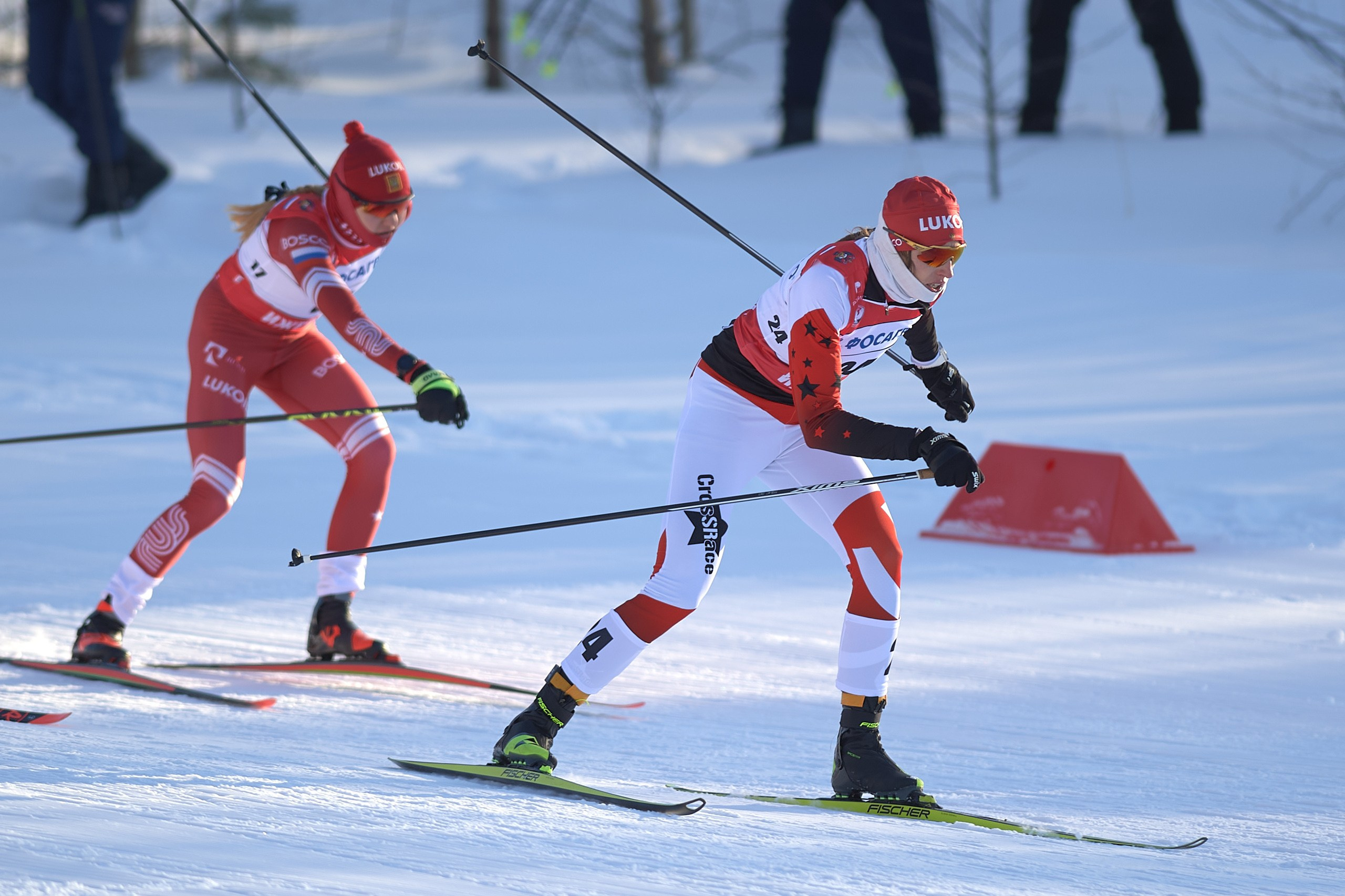 VI этап ФосАгро Кубка России по лыжным гонкам. Спринт. Ижевск 25.01.2025. Спортивный репортажный фотограф в Ижевске Сергей Мерзляков