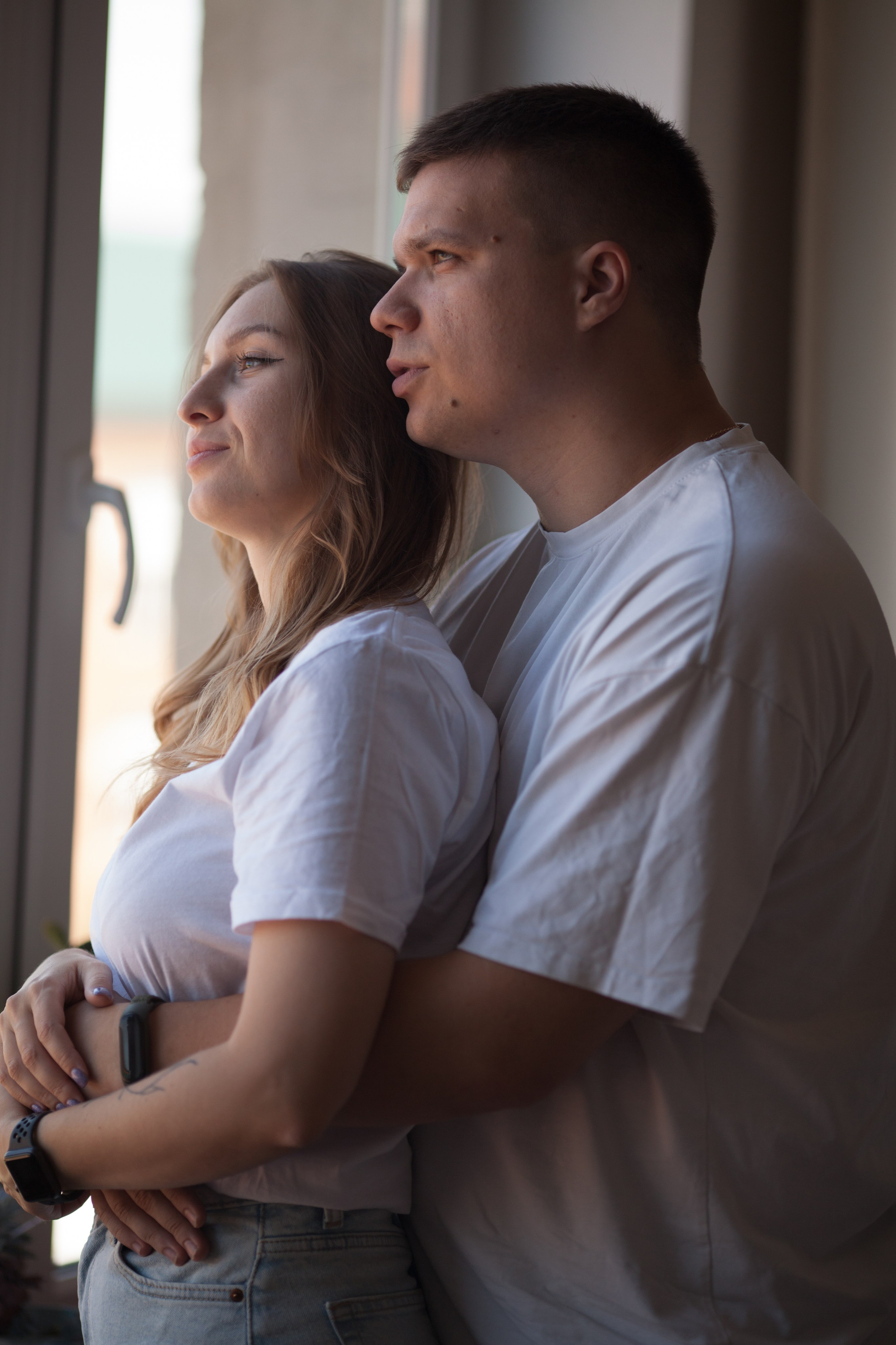 Женя и Кристина минимализм. Семейный и детский фотограф в Краснодаре Брусилова Марина