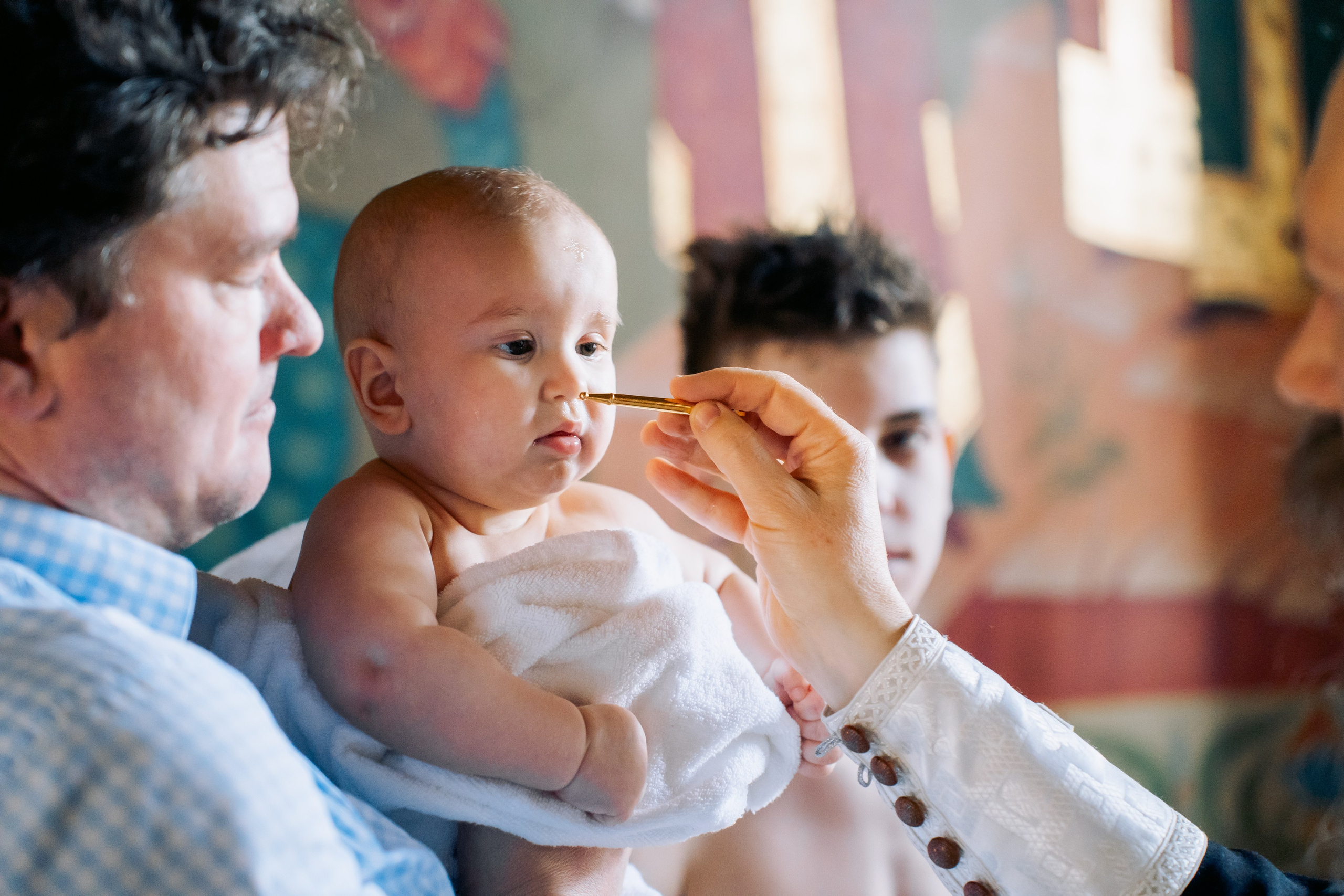 Крещение Мирона. Фотограф Казакова Анастасия