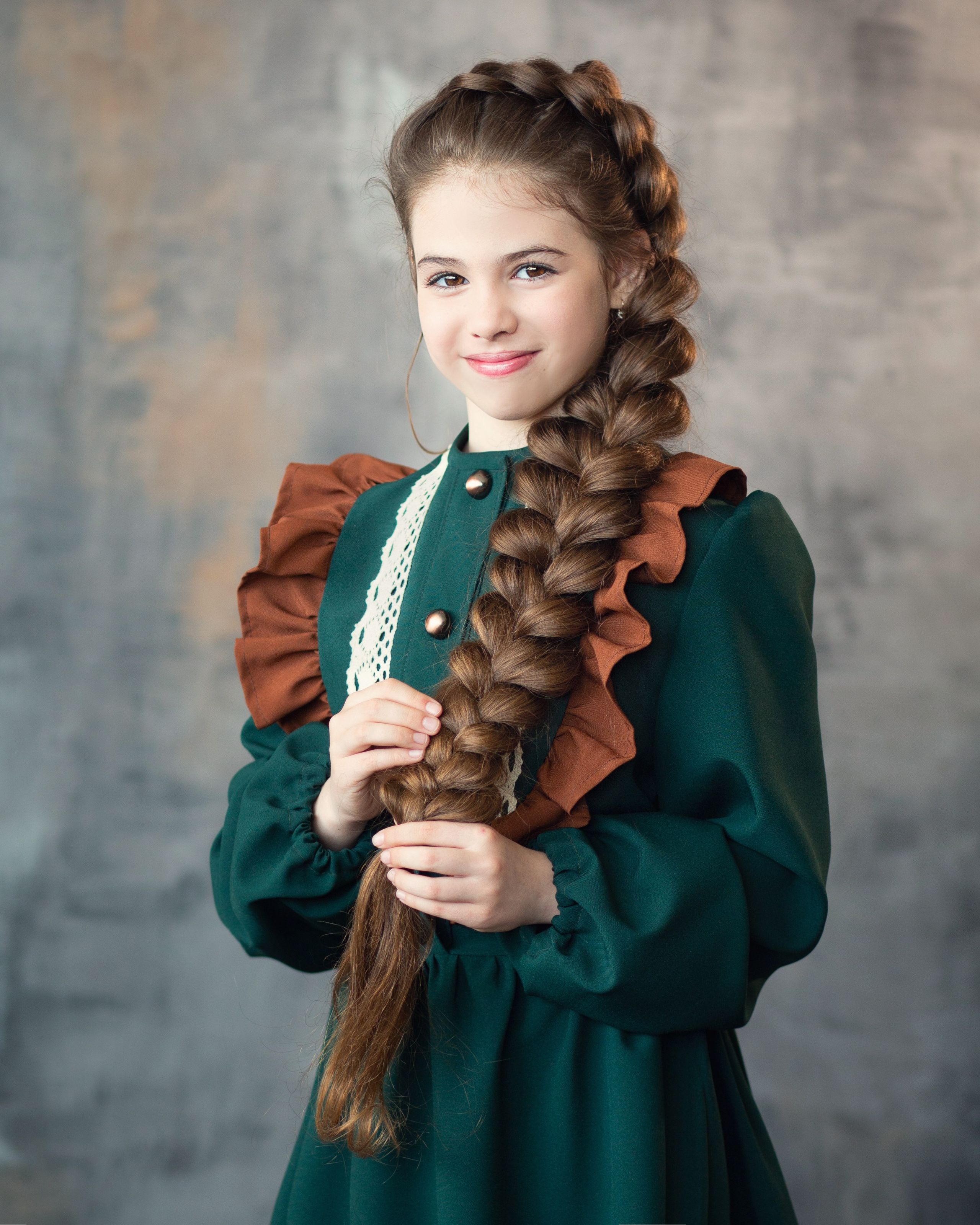 Уральская Краса — Длинная коса 2022. Семейный и детский фотограф в Екатеринбурге Каликова Елена