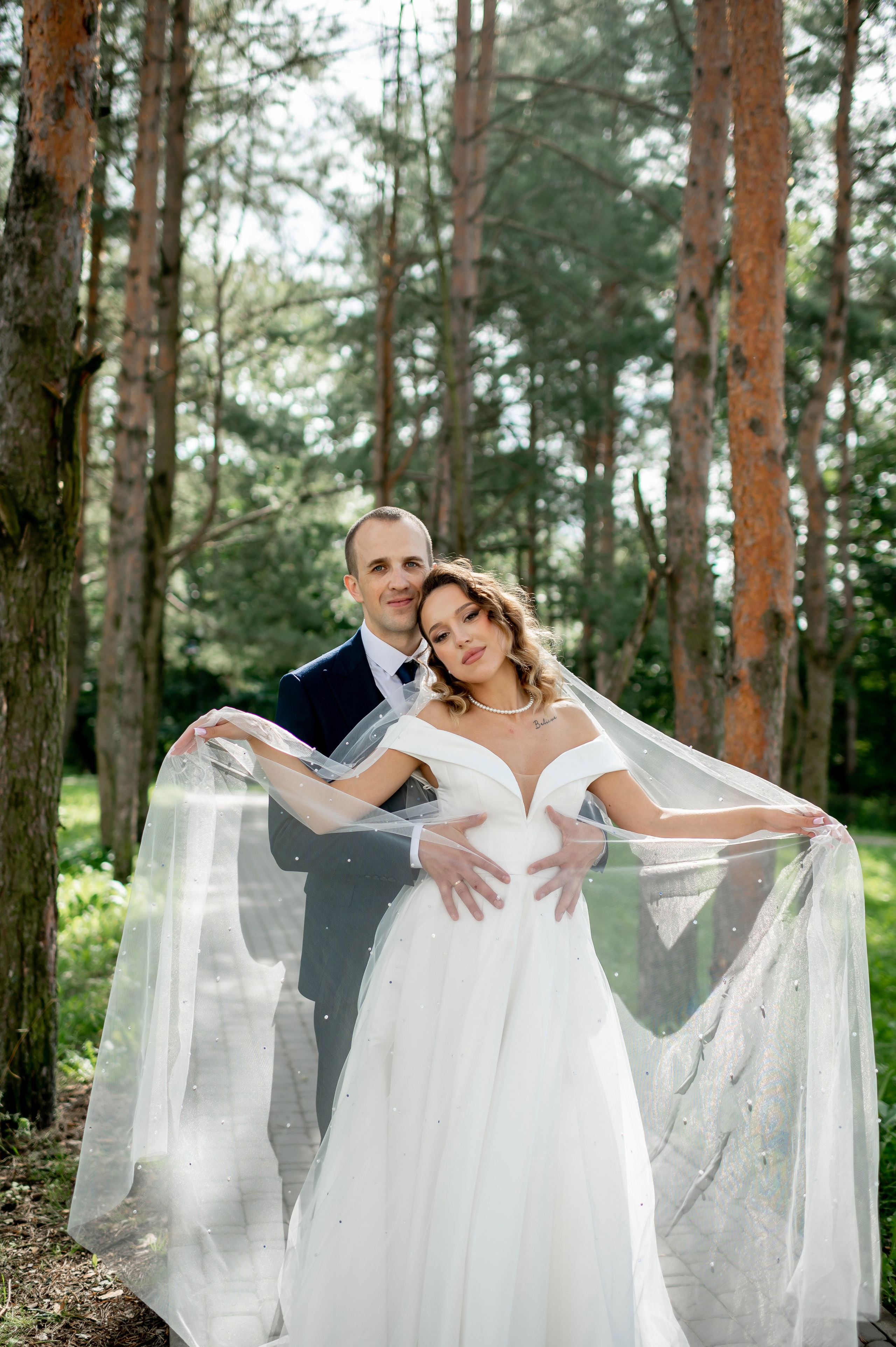 Людмила и Михаил (свадебная прогулка и регистрация в г. Кингисеппе). Портретный, семейный и свадебный фотограф в Санкт-Петербурге и в Пушкине Ширяев Денис