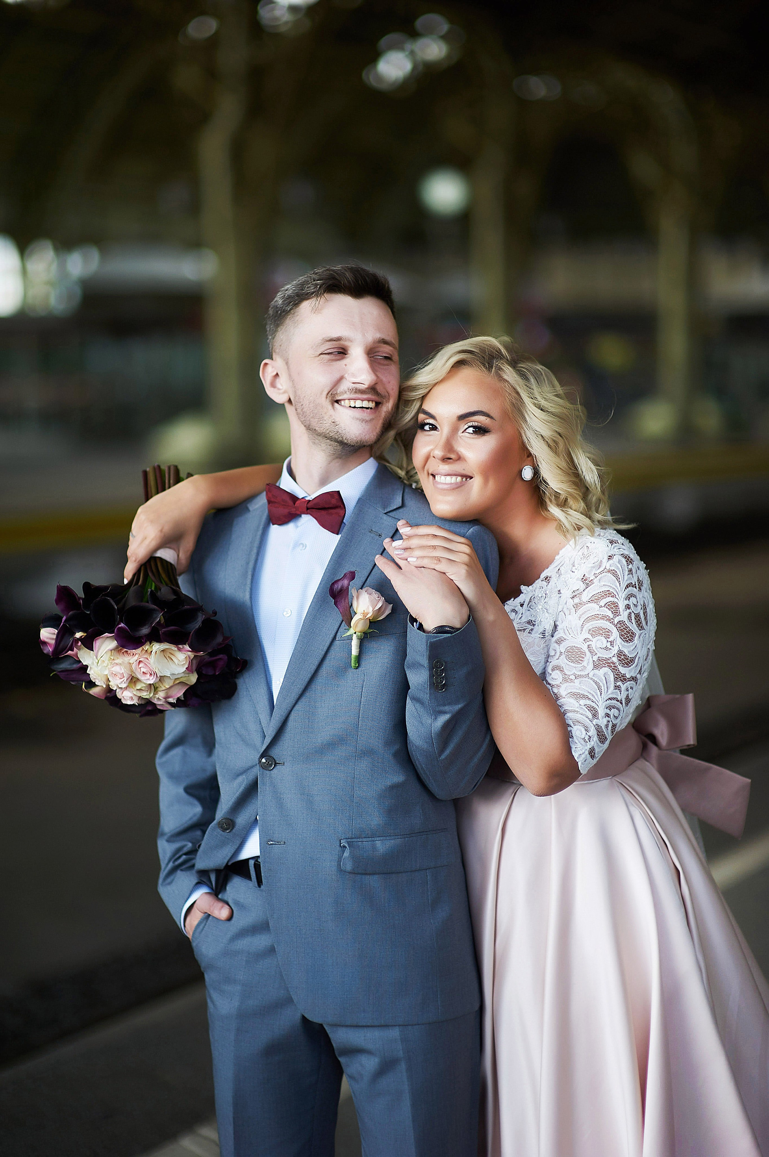 Марта и Анатолий (фотосессия на Витебском вокзале). Портретный, семейный и свадебный фотограф в Санкт-Петербурге и в Пушкине Ширяев Денис