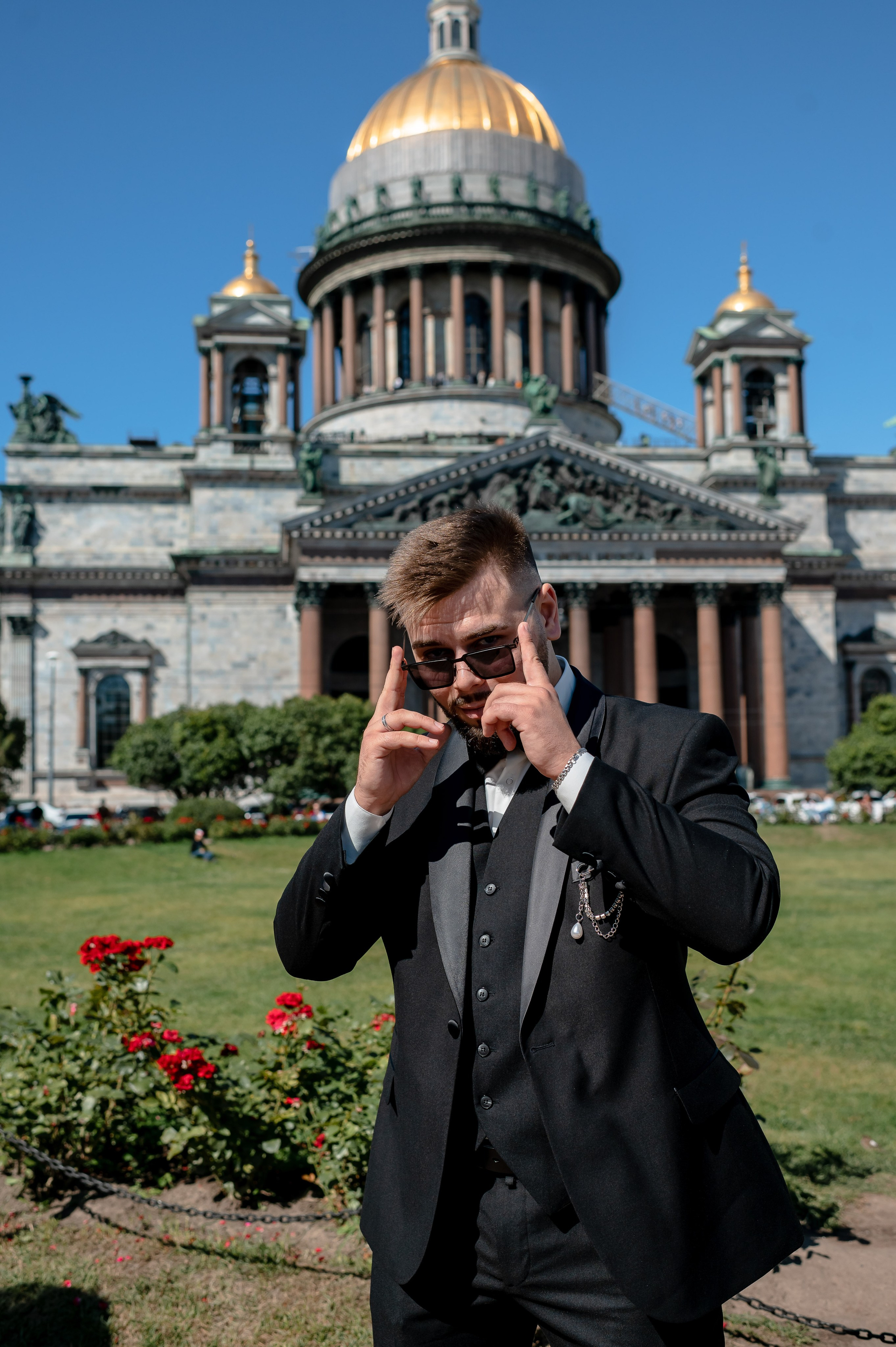 Диана и Евгений (маршрут № 1 в Питере: Исаакиевская площадь, красные маркизы Астории, набережная Мойки, Дворец Штиглица и Летний сад). Портретный, семейный и свадебный фотограф в Санкт-Петербурге и в Пушкине Ширяев Денис