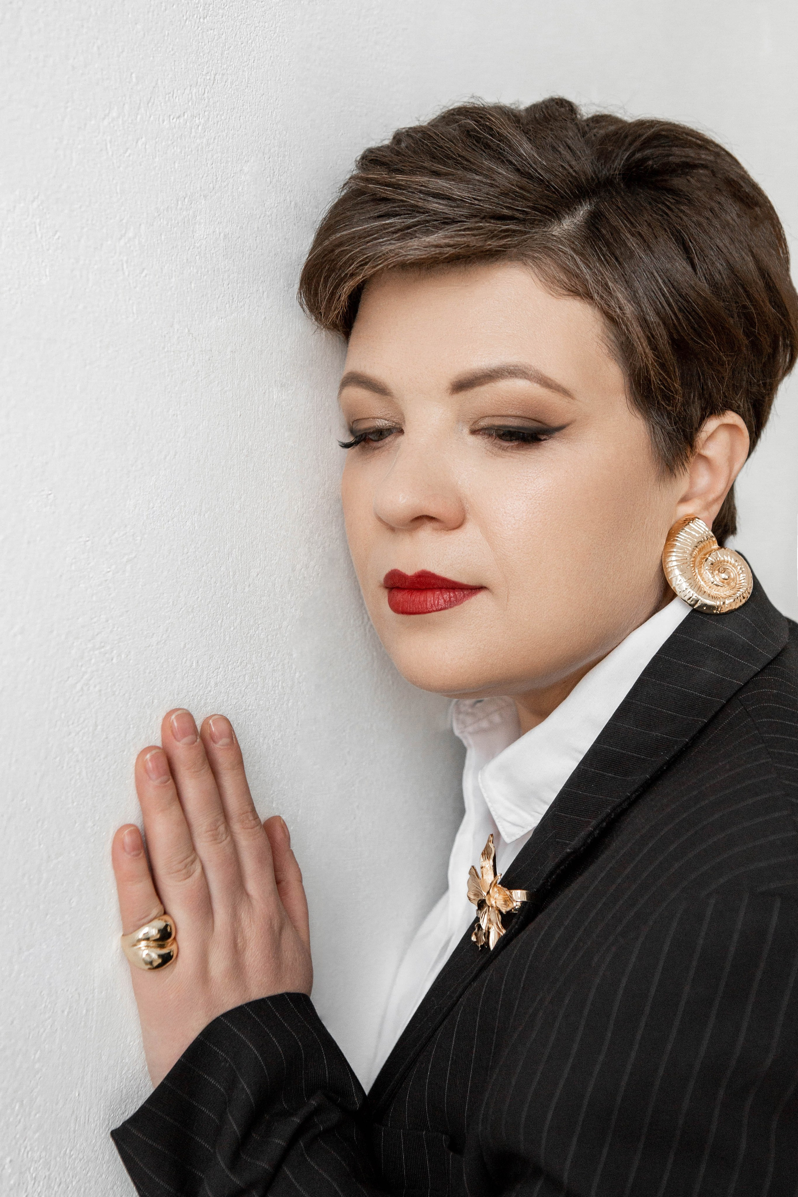 Анна в стиле Ренаты Литвиновой. Фотограф Екатерина Голицына