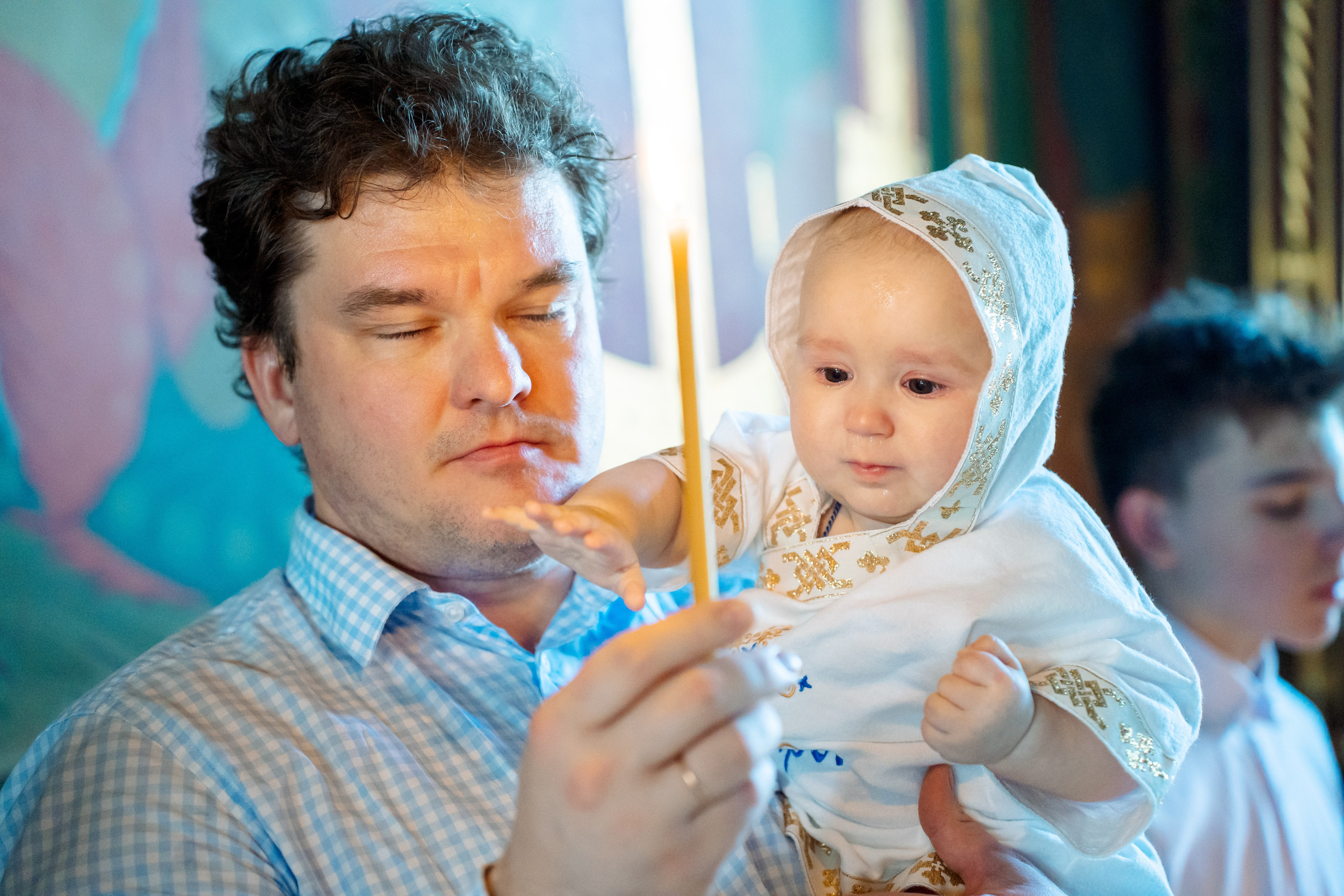 Крещение Мирона. Фотограф Казакова Анастасия