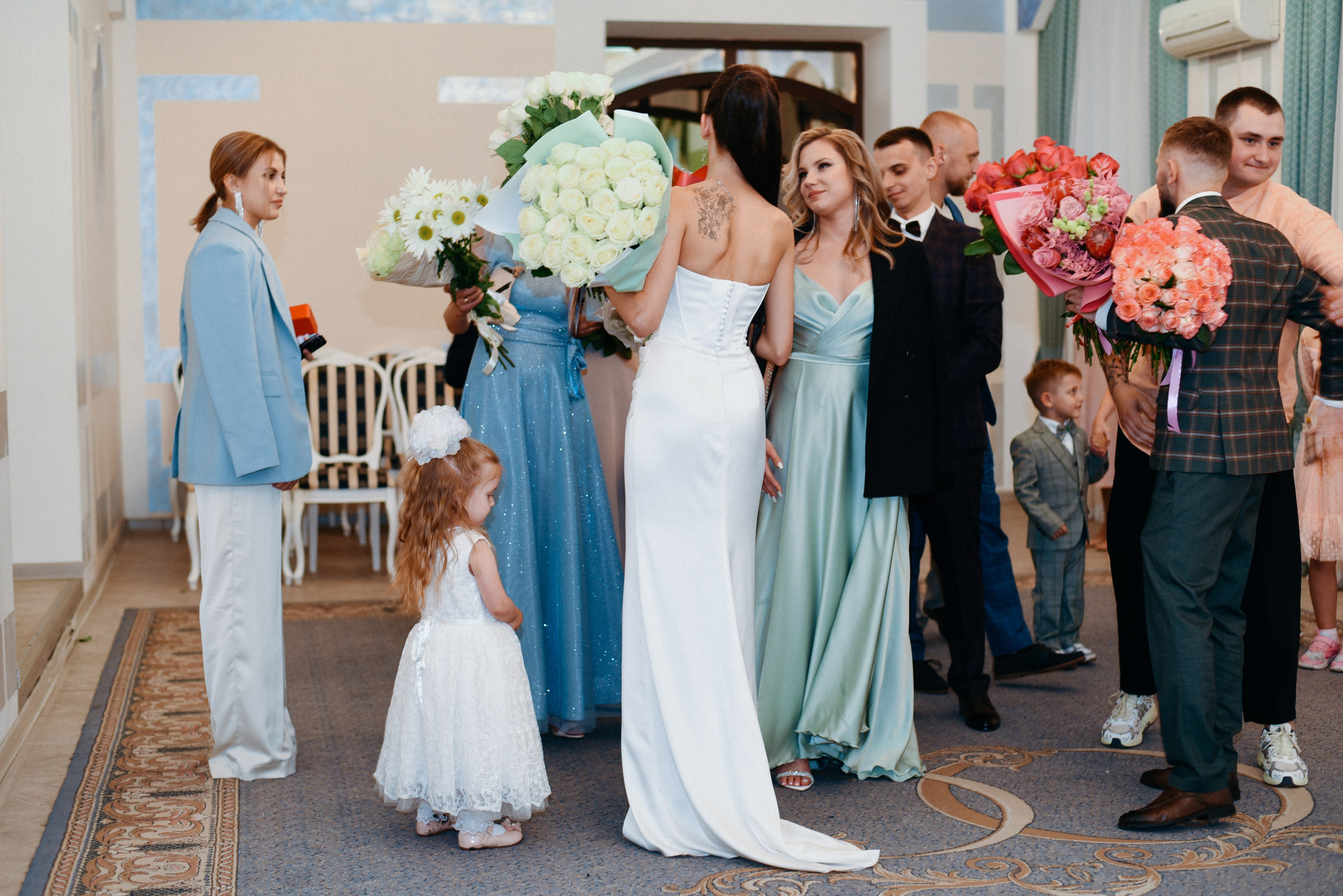 Виктор и Ангелина Банкет на 100 гостей Ресторан Segreto. Фотограф Лола Волна, город Москва