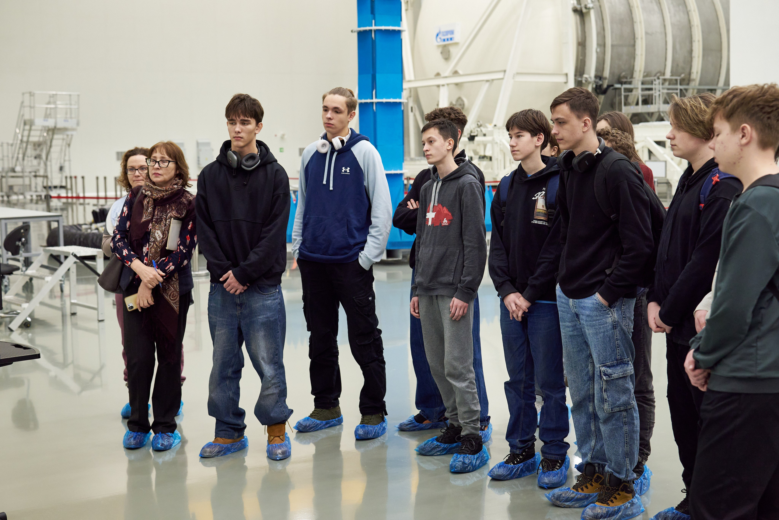 Экскурсия в «Газпром Космические системы». Фотограф Щёлково