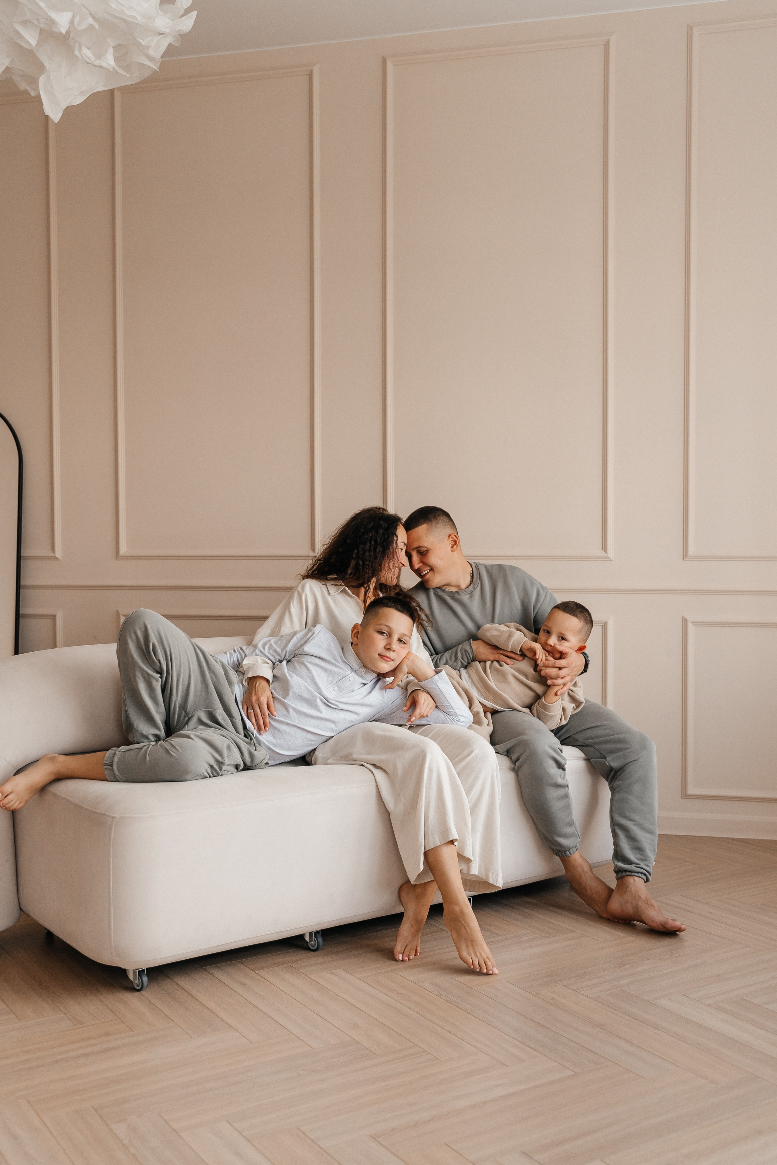 Илья, Вера, Сёма и Дима. Волик Мария