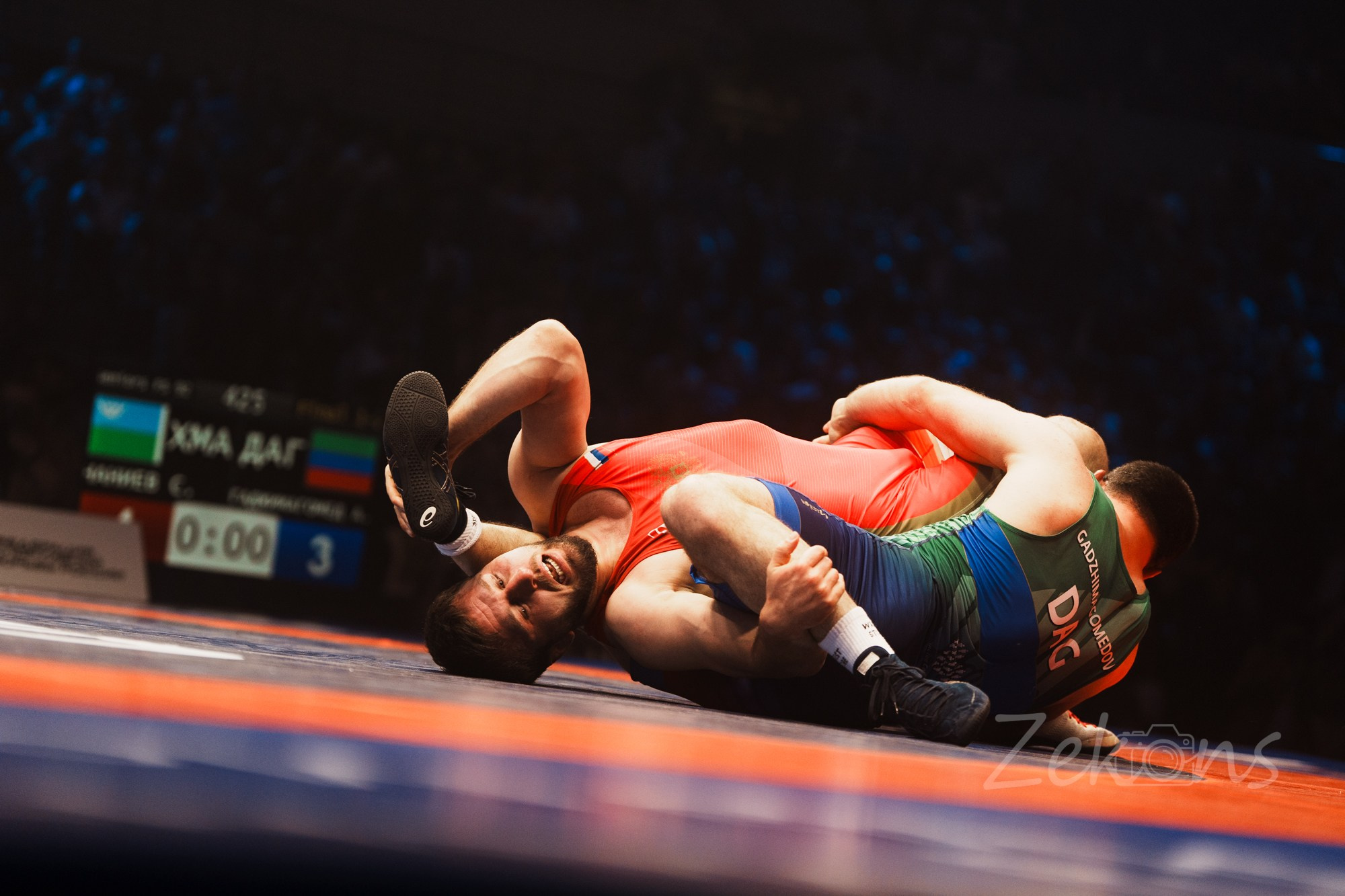 Чемпионат России по вольной борьбе 2025 (Москва). Zekons. Фото, видео, нейросети