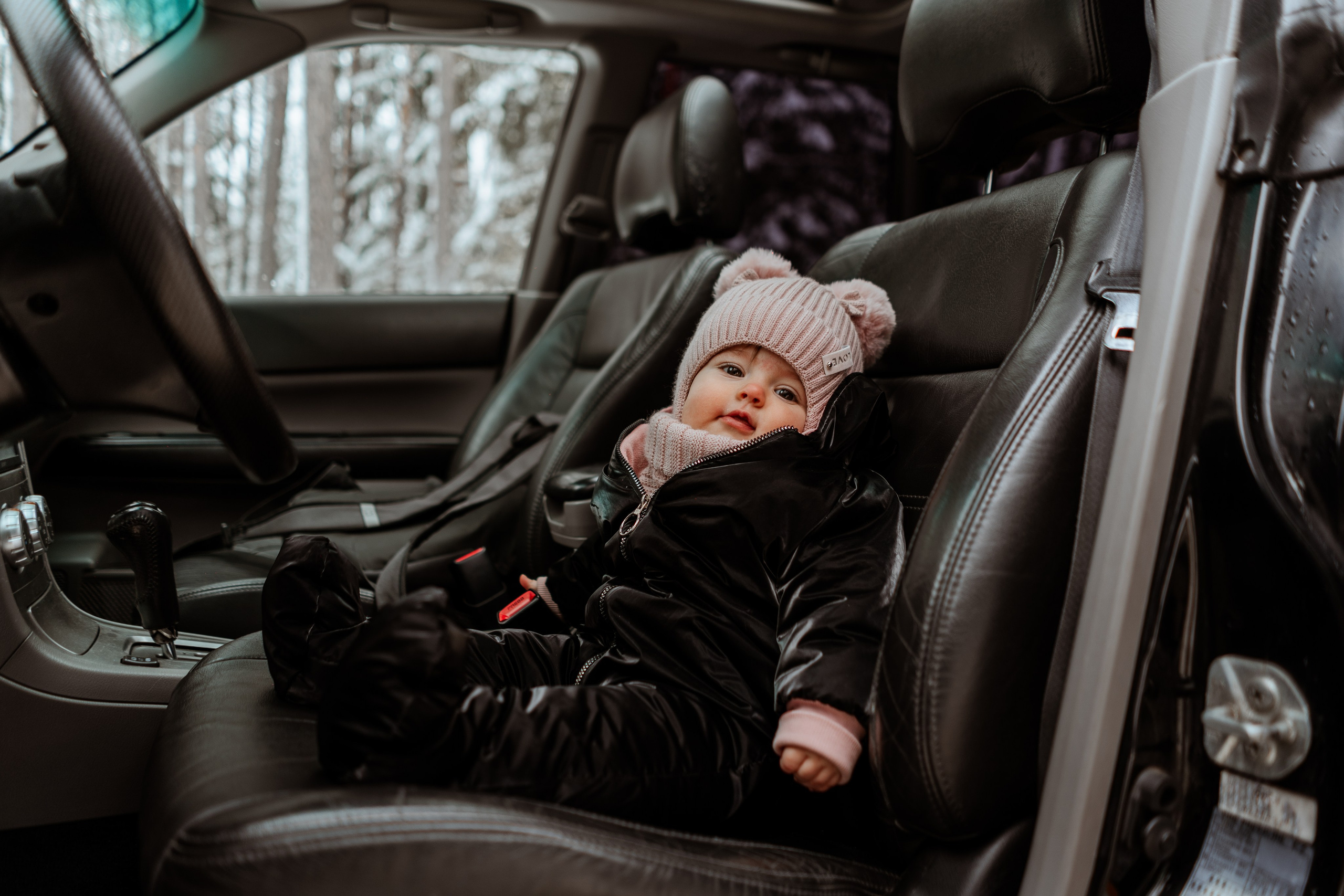 Семейная фотосессия Екатерины и малышки Даши в Калуге