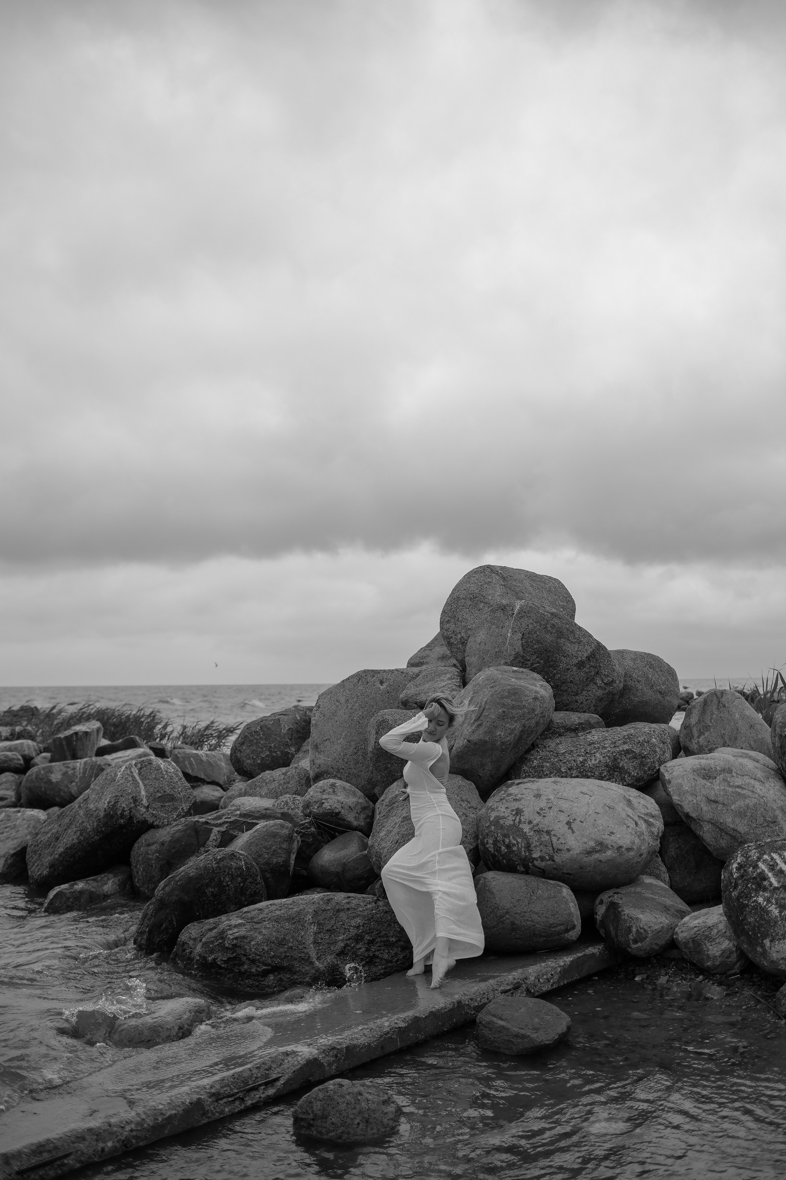 Катя. Маяк в Заливино. Фотограф в Калининграде Решетникова Алина