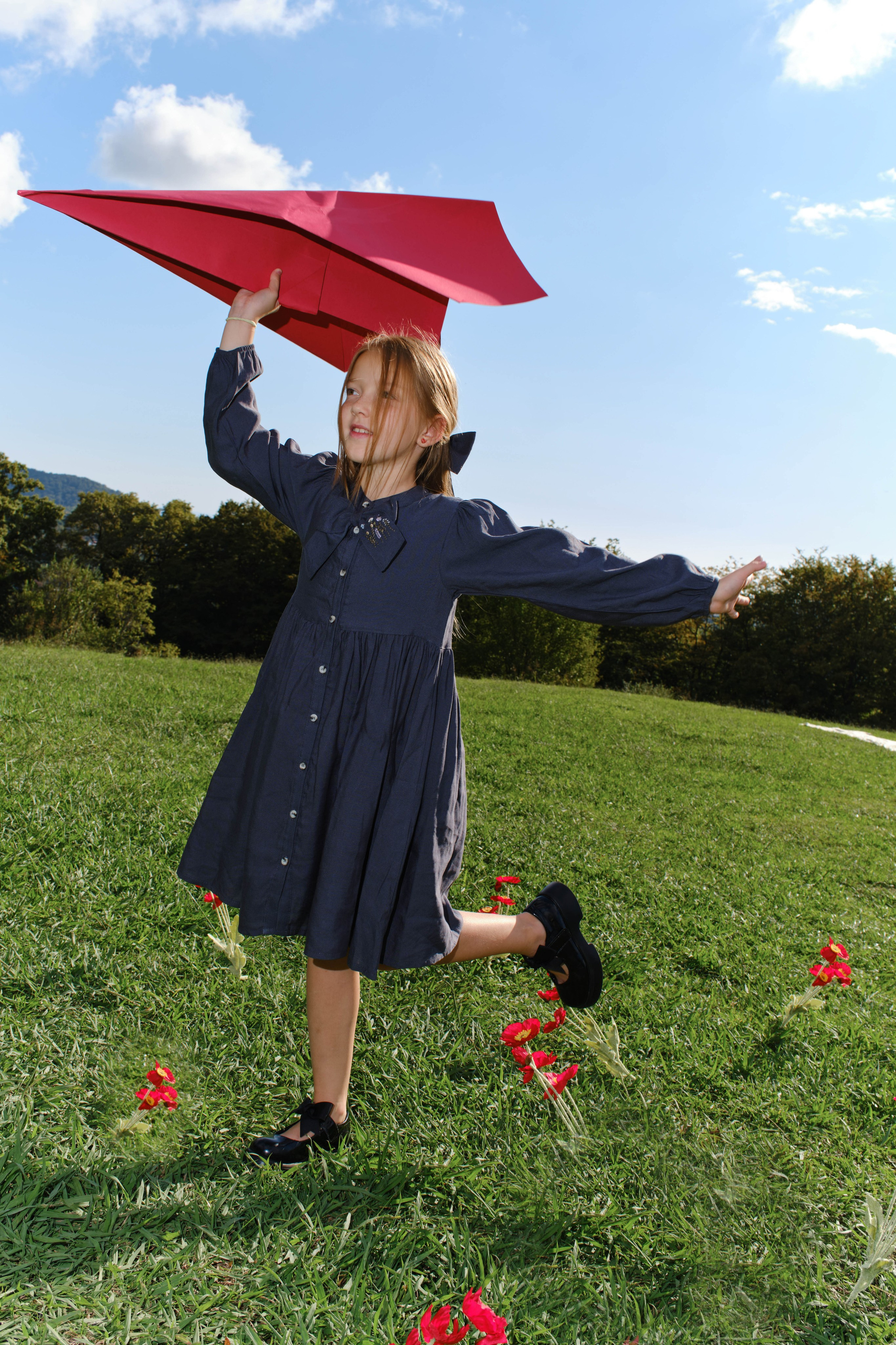 Flying. Efimova Model Agency