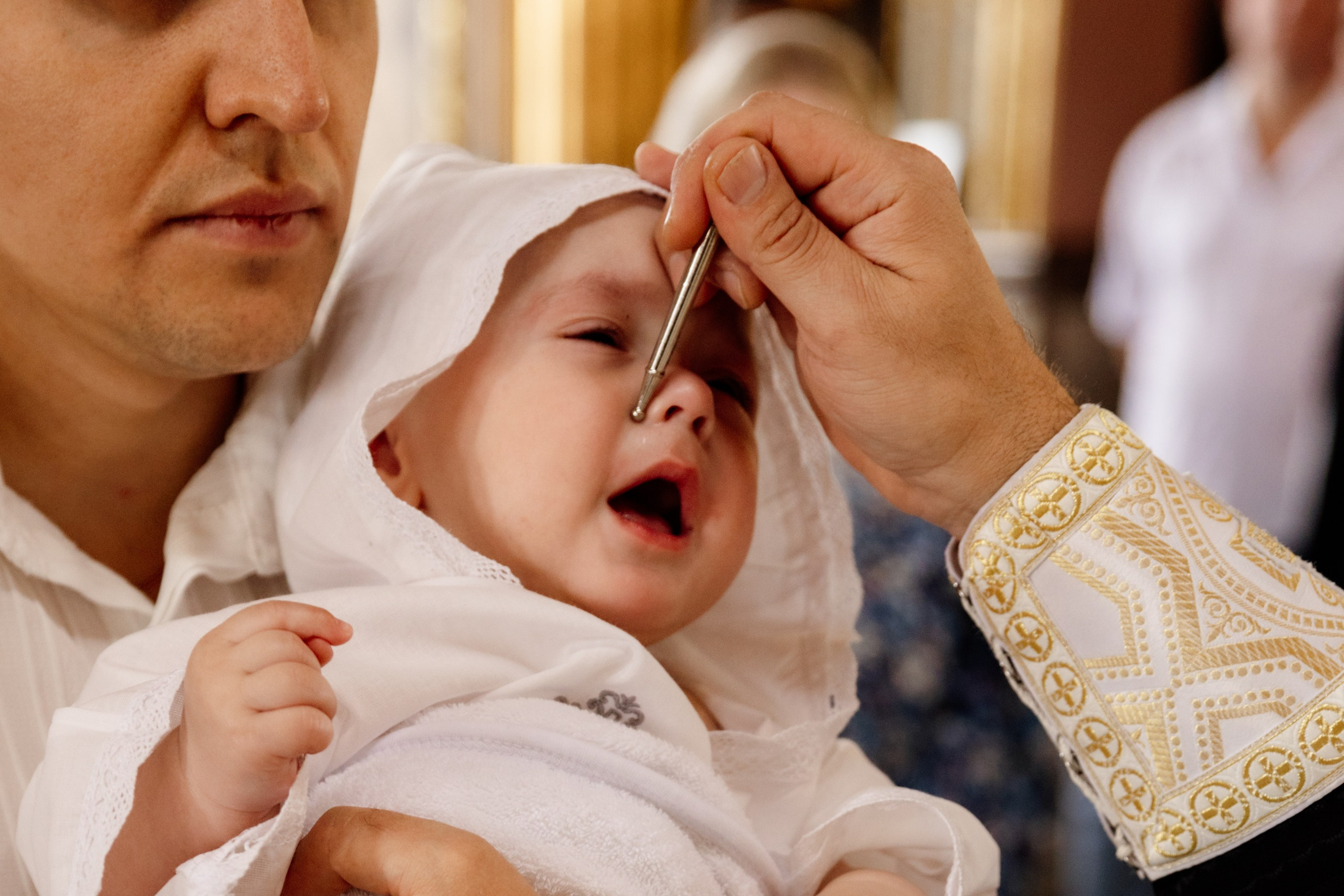 Крещение Максима. Семейный фотограф документалист в Пензе Лопатинская Татья