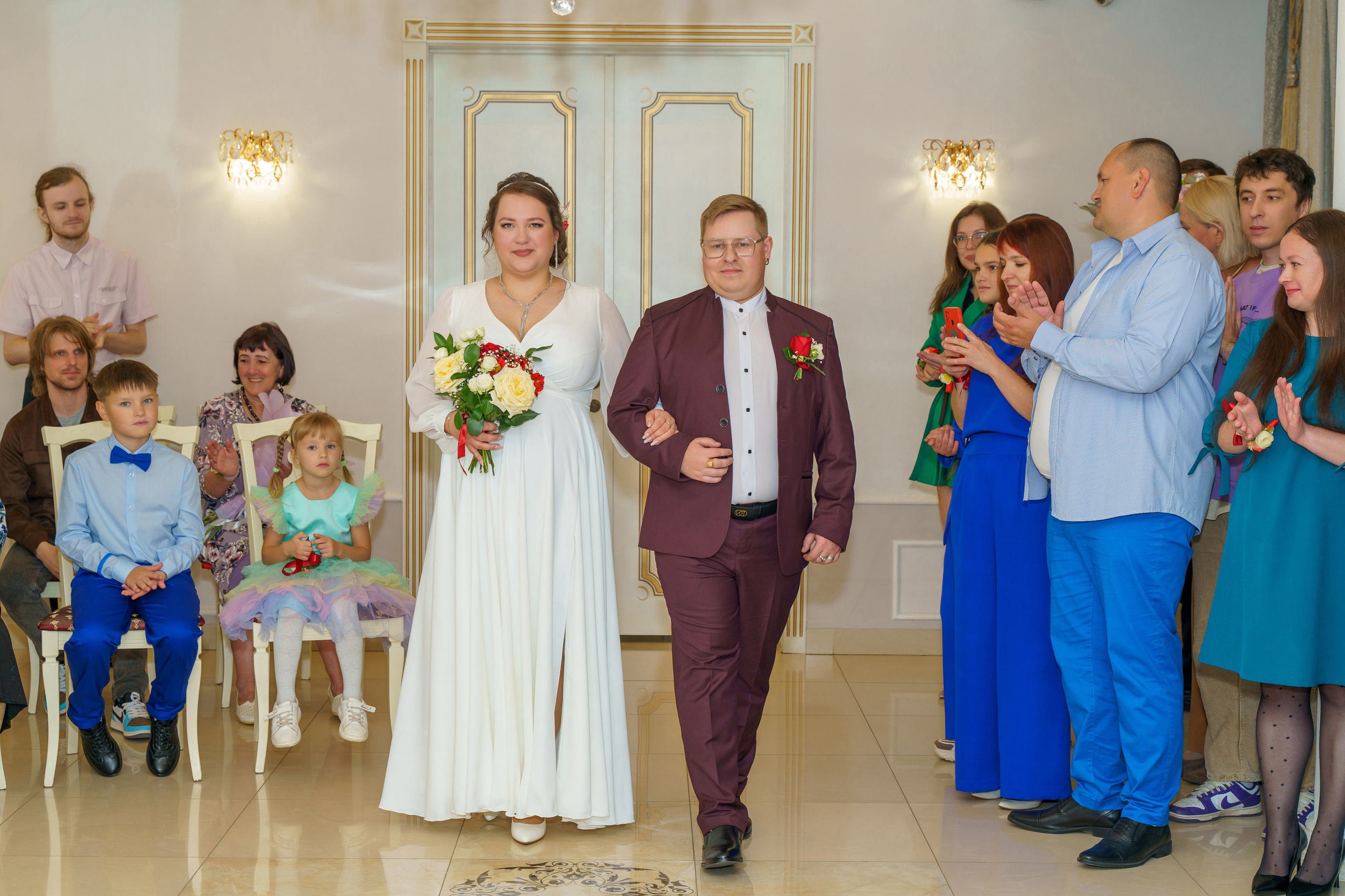 Свадьба Татьяна и Ильи (Загс). Фотограф в Екатеринбурге Юрий Кутаев