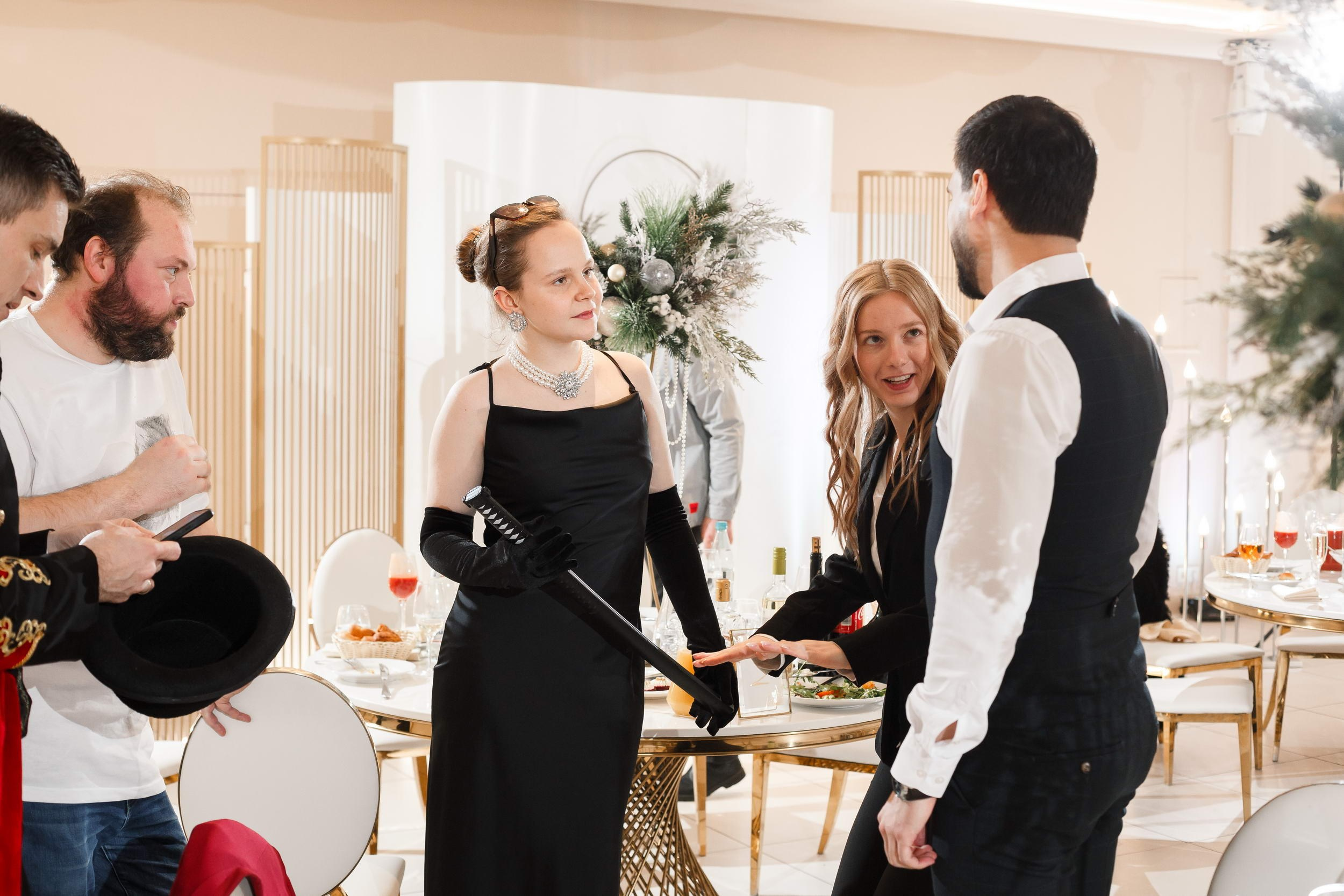 Новогодняя вечеринка сотрудников агенства недвижимости 8estate.ru. Свадебный фотограф Игорь Брундасов 8PHOTO на свадьбу венчание загс СПб