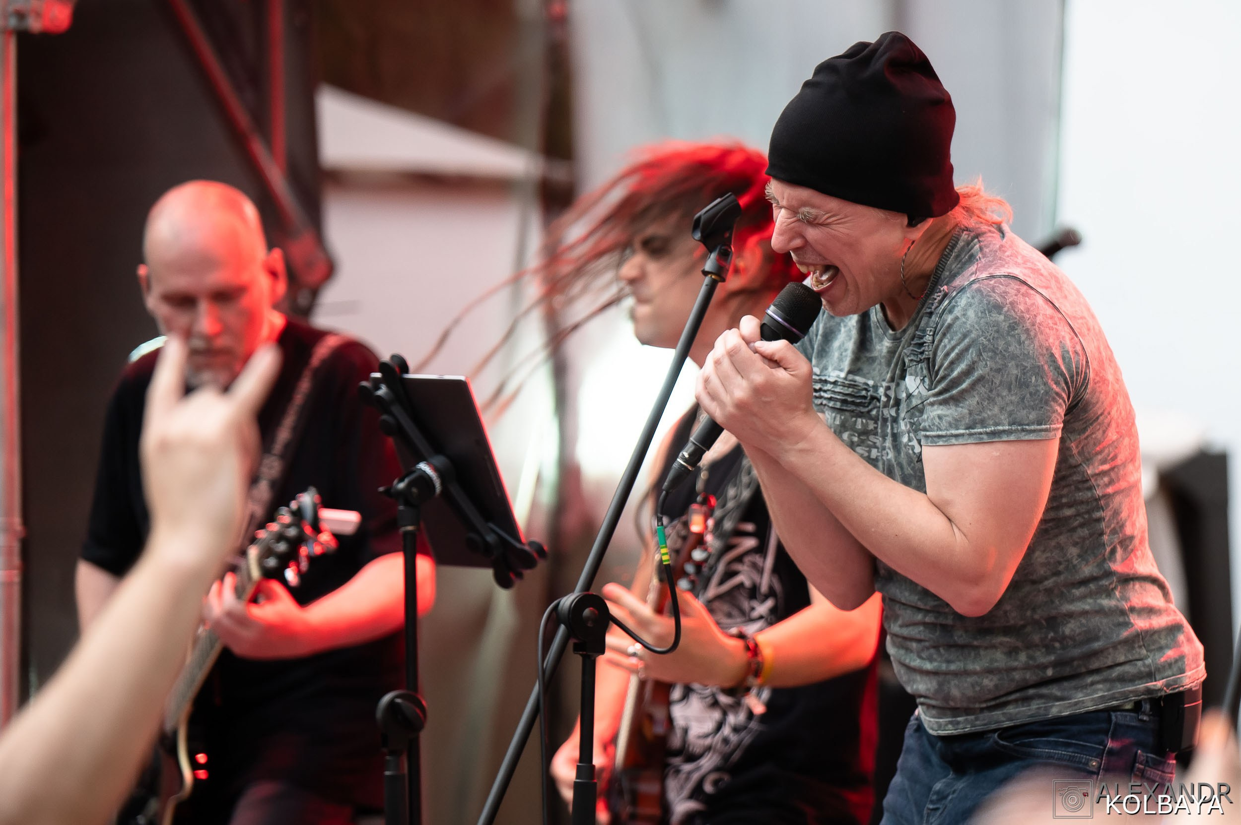 Фоторепортаж с мэшап концерта группы Черный Обелиск 4 июля 2024 года. Концертный и театральный репортажный фотограф в Москве Александр Колбая