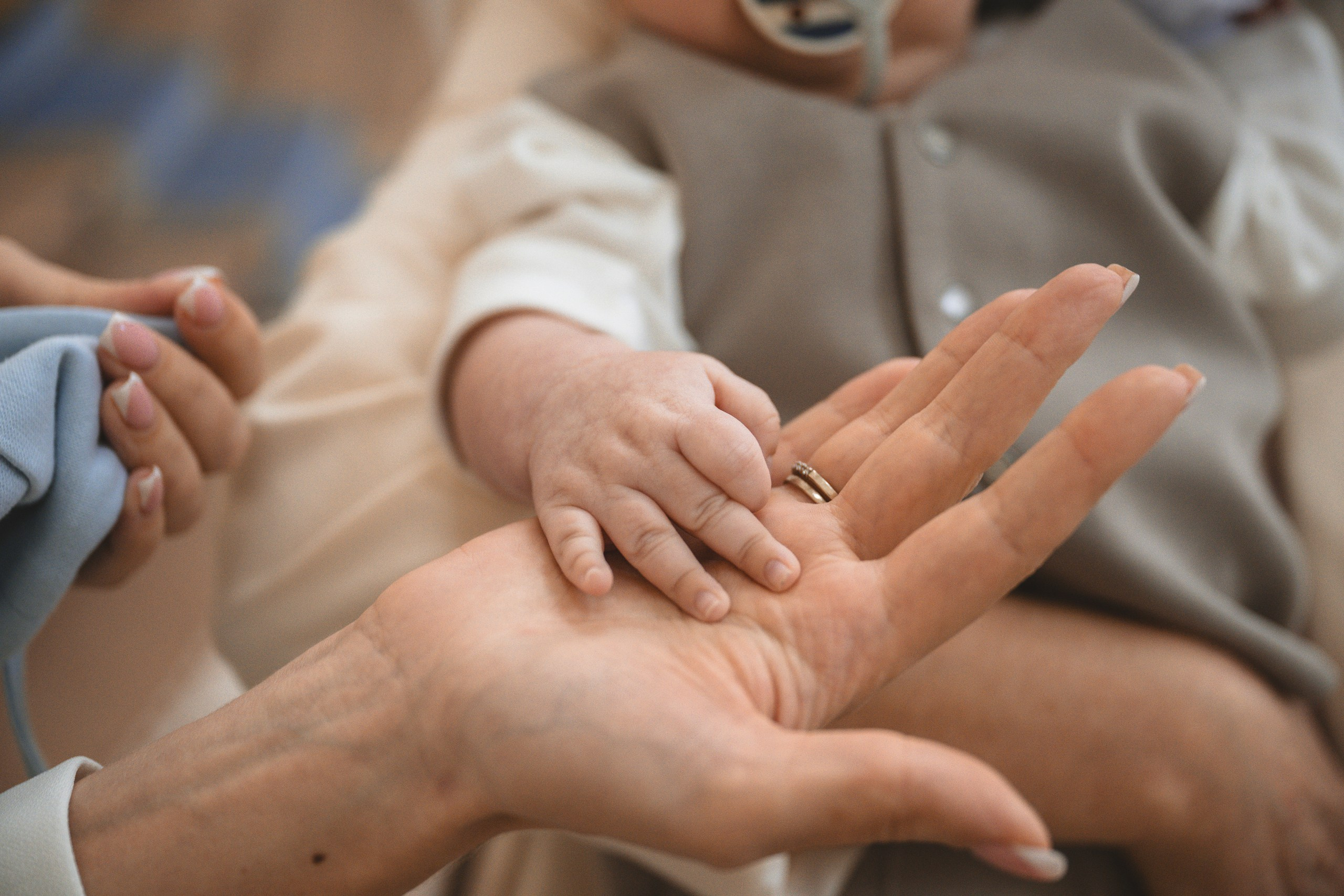 Крещение Матвея. Семейный фотограф в Москве Наталья Капитонова