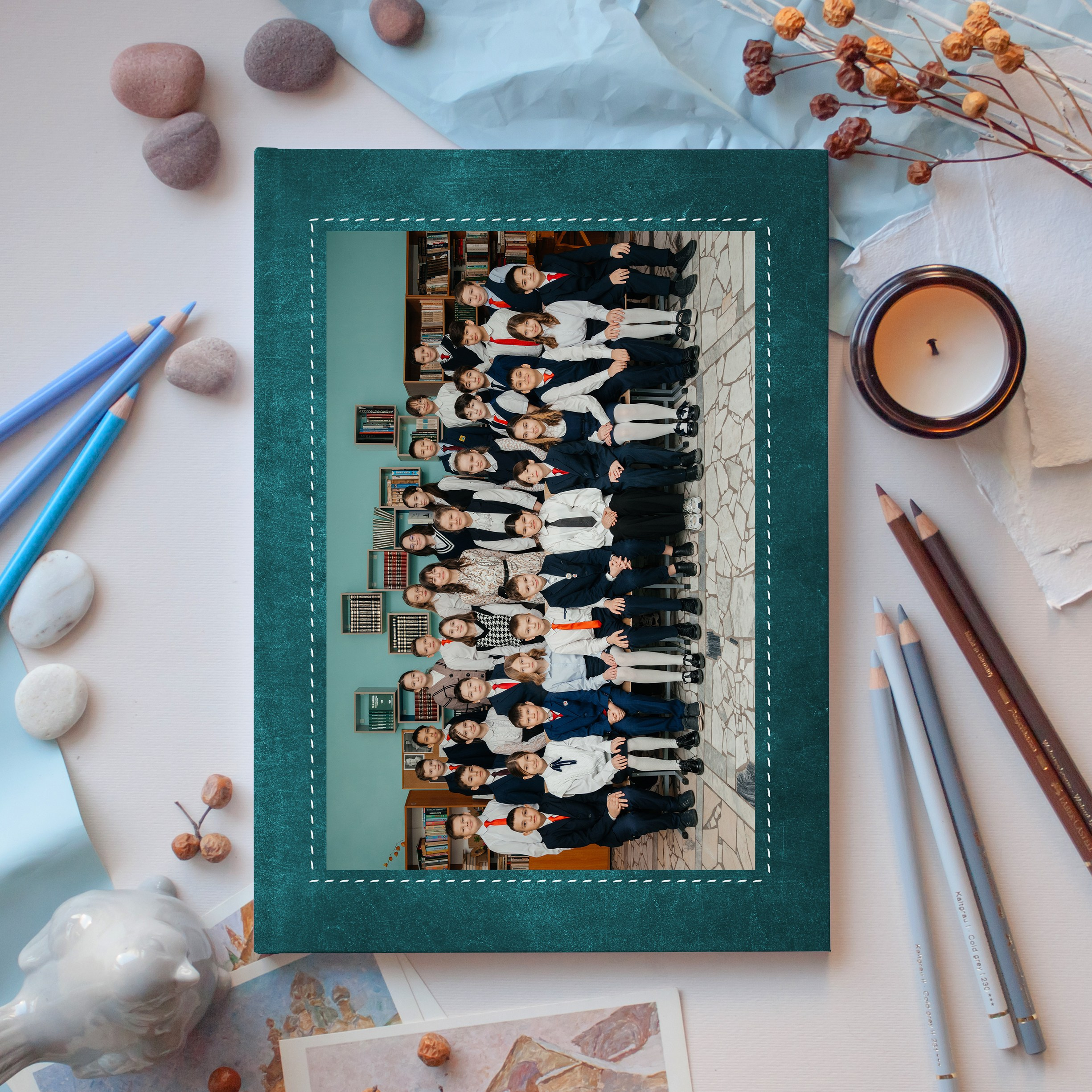 Альбомы для начальной школы. Выпускные фотоальбомы в Казани