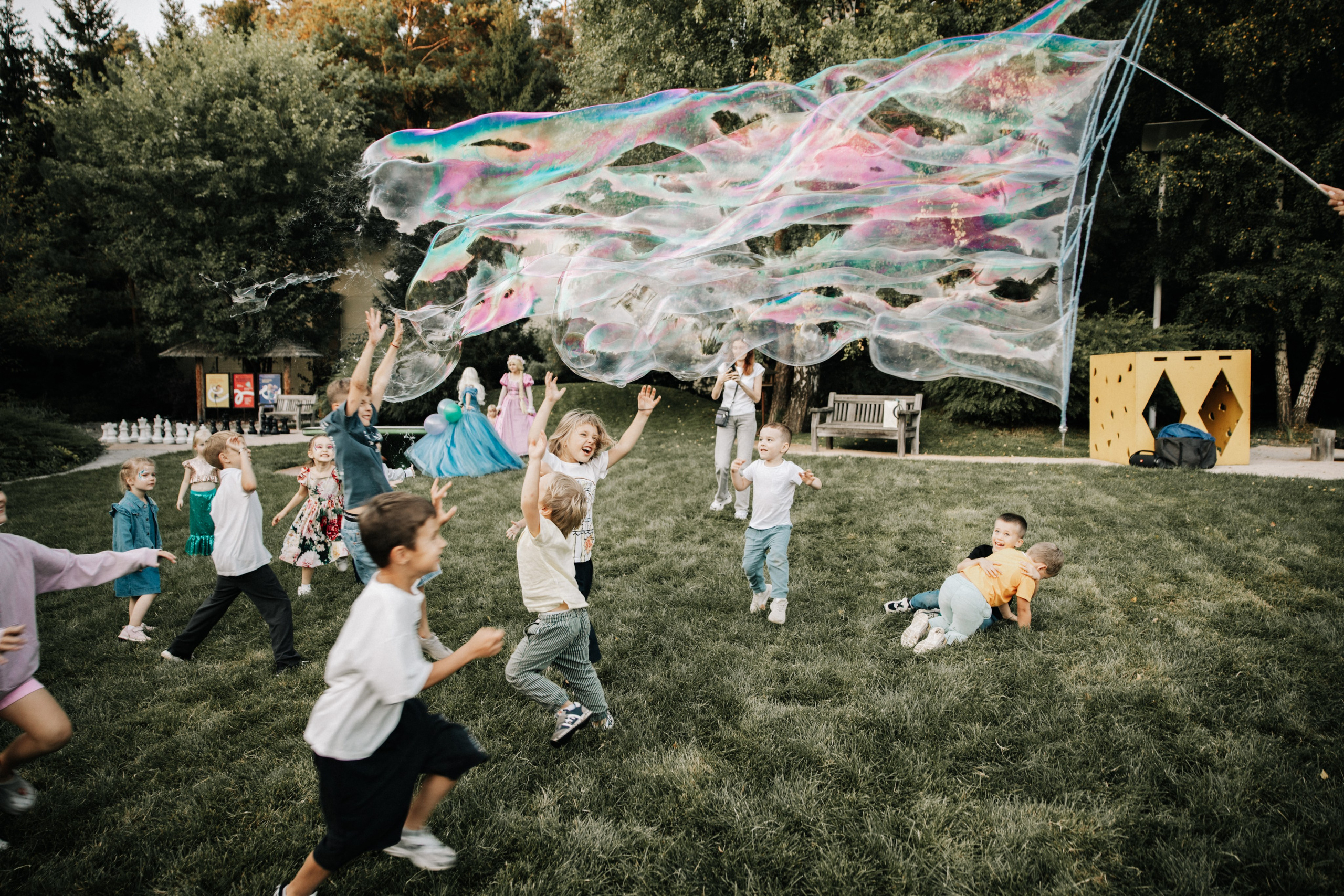 Детская съемка дня рождения. Репортажный фотограф Катерина Гилс Москва
