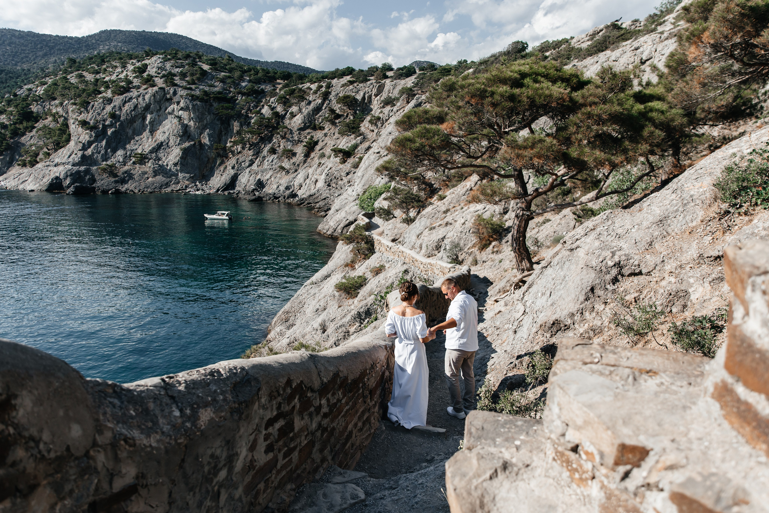 Судак и мыс Капчик. Анонс свадьбы для Алены и Евгения. Свадебный фотограф в Крыму и Севастополе Ольга Баскакова