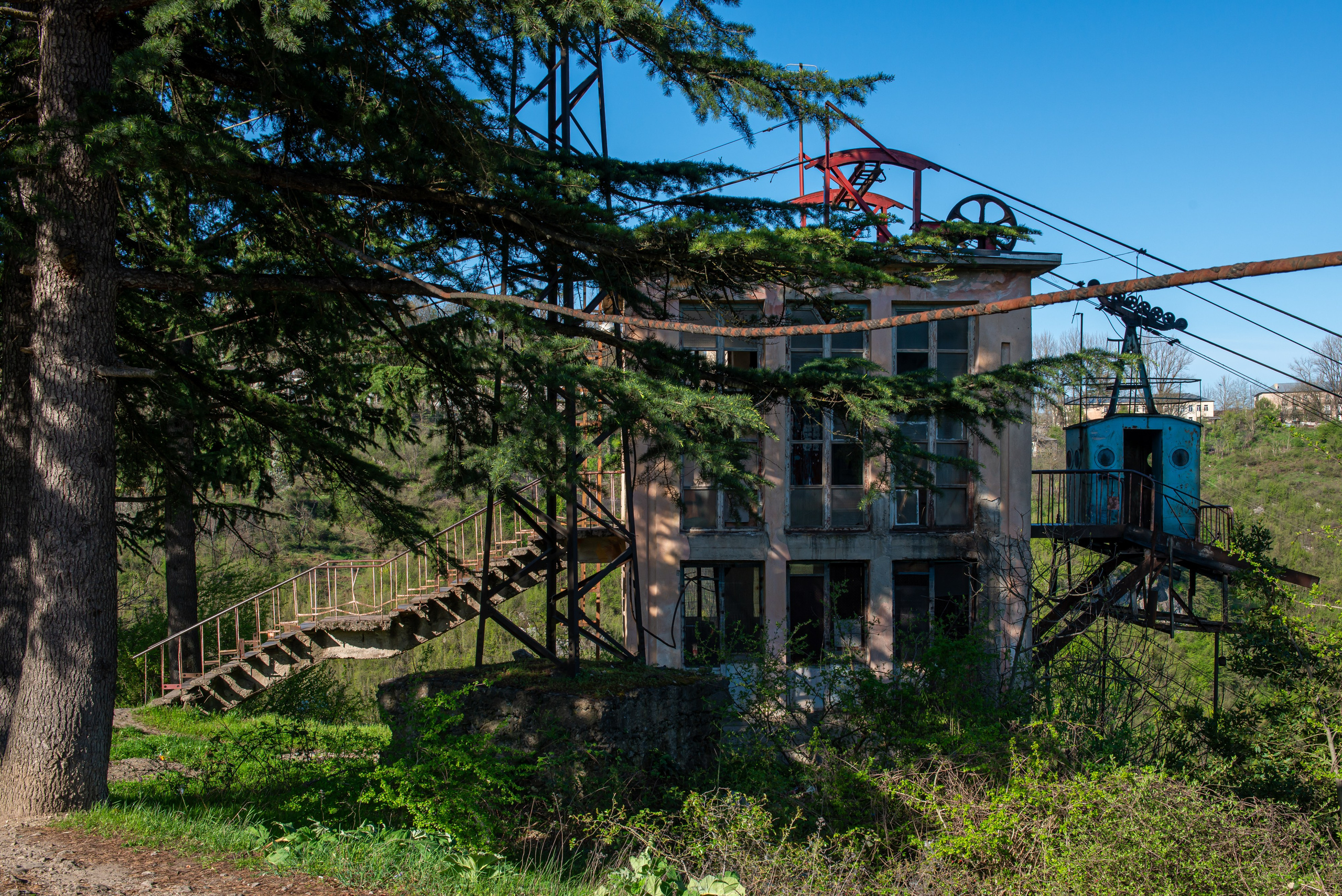 Dimitri Bakhtadze, Chiatura. City view. Dimitri Bakhtadze photographer