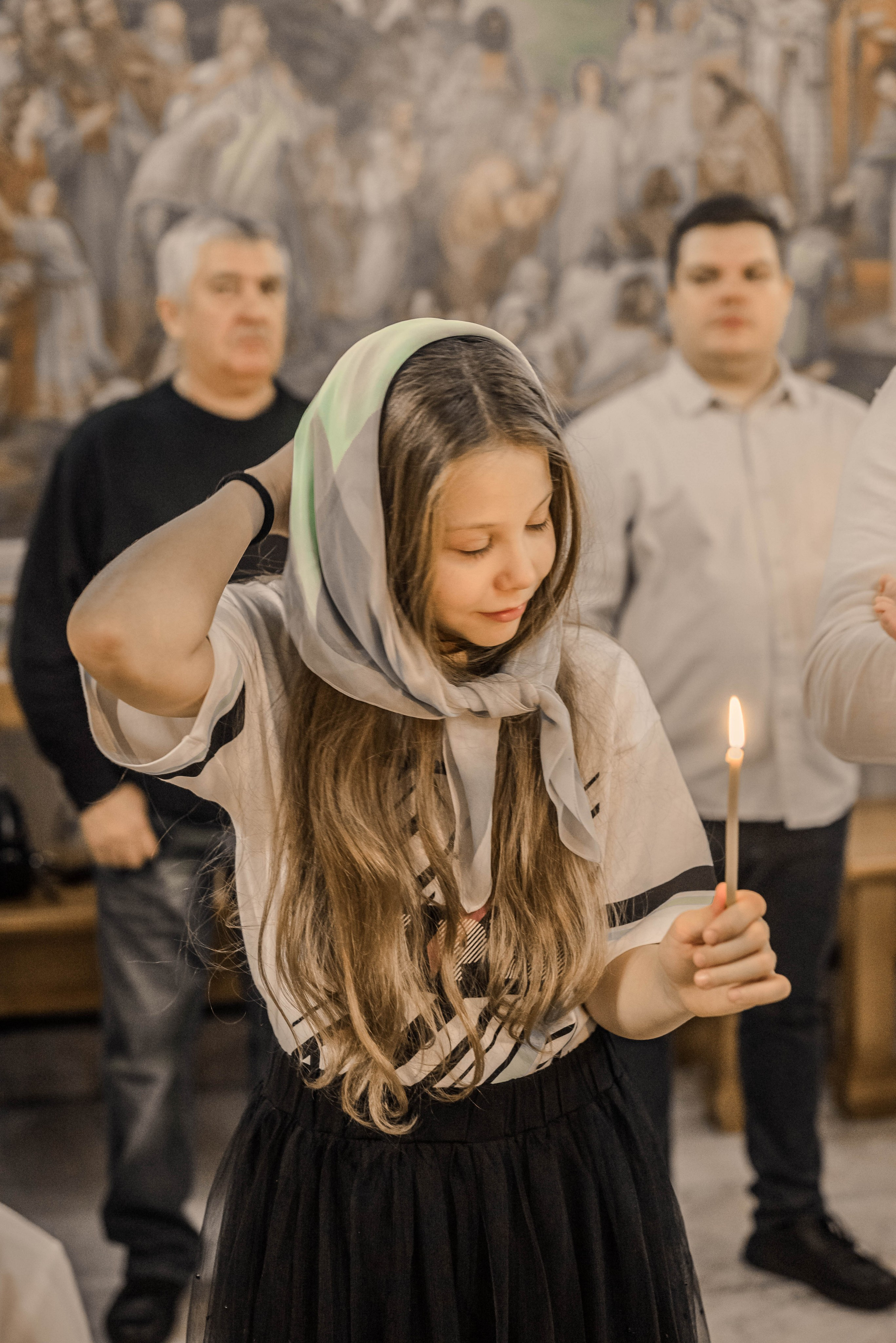 Крещение (мама Регина). Семейный и детский фотограф Москва