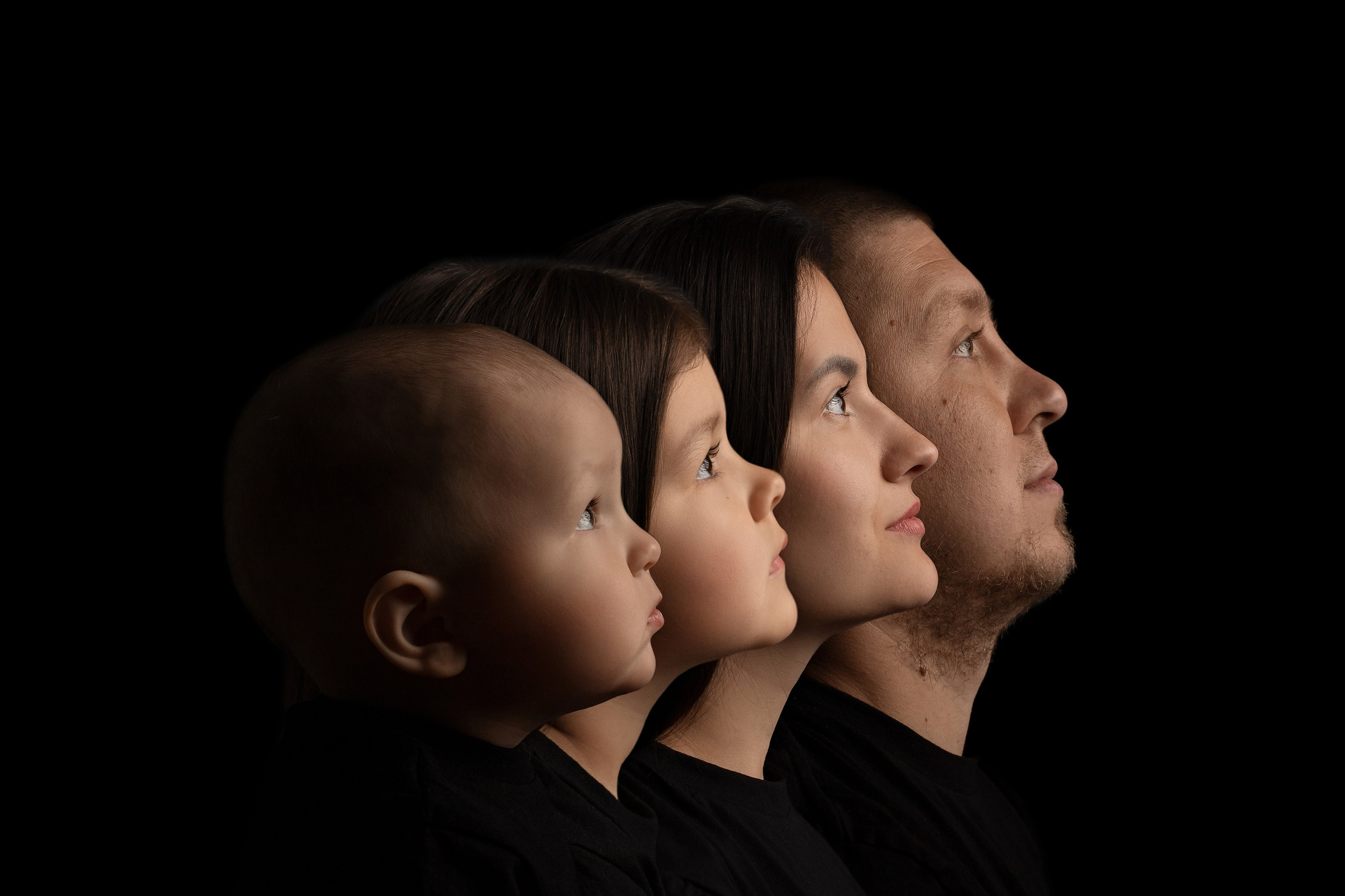 Семейный портрет. Детский фотограф в Москве и Московской области