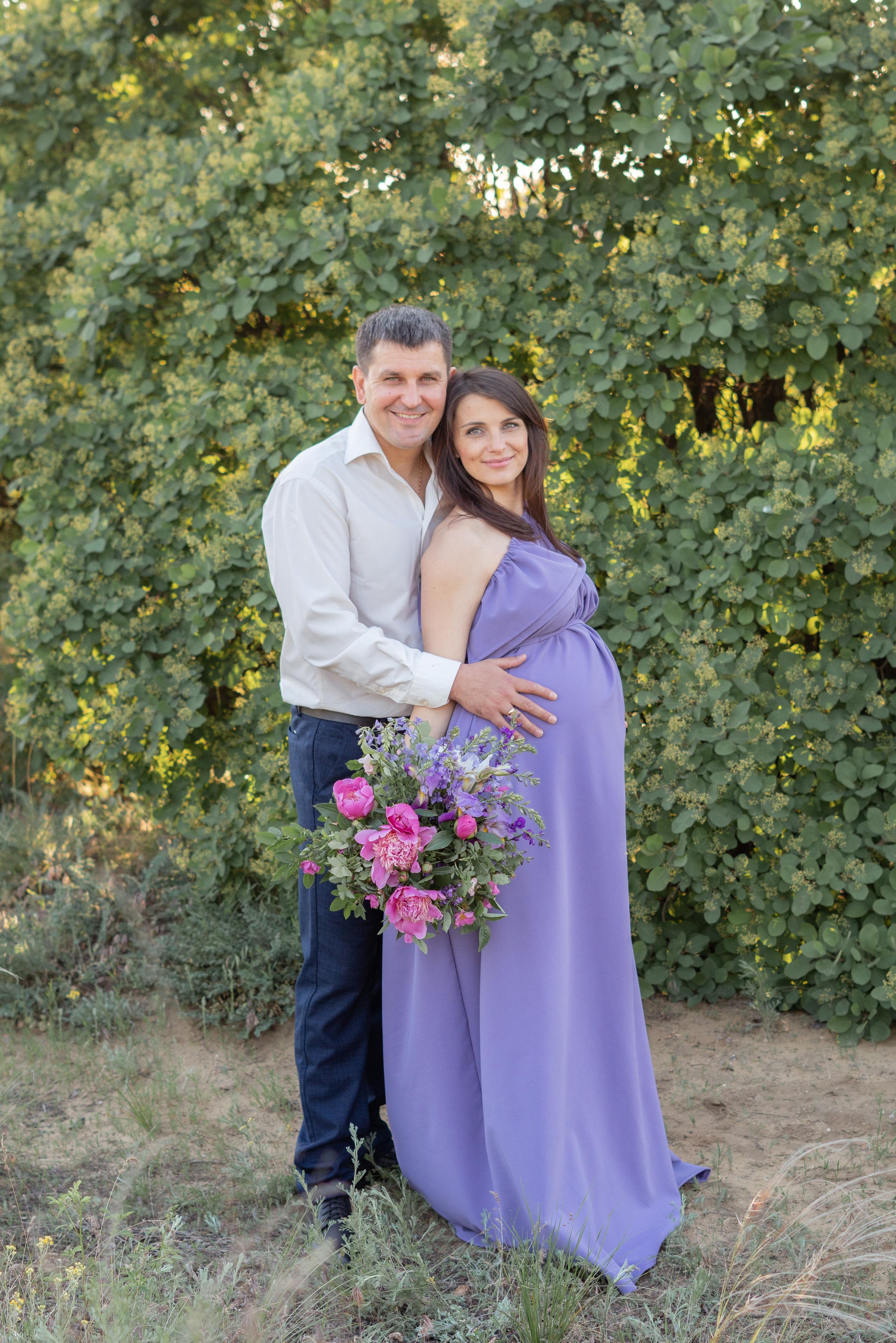 Фиолетовый закат. Семейный и свадебный фотограф Адыгея Краснодар