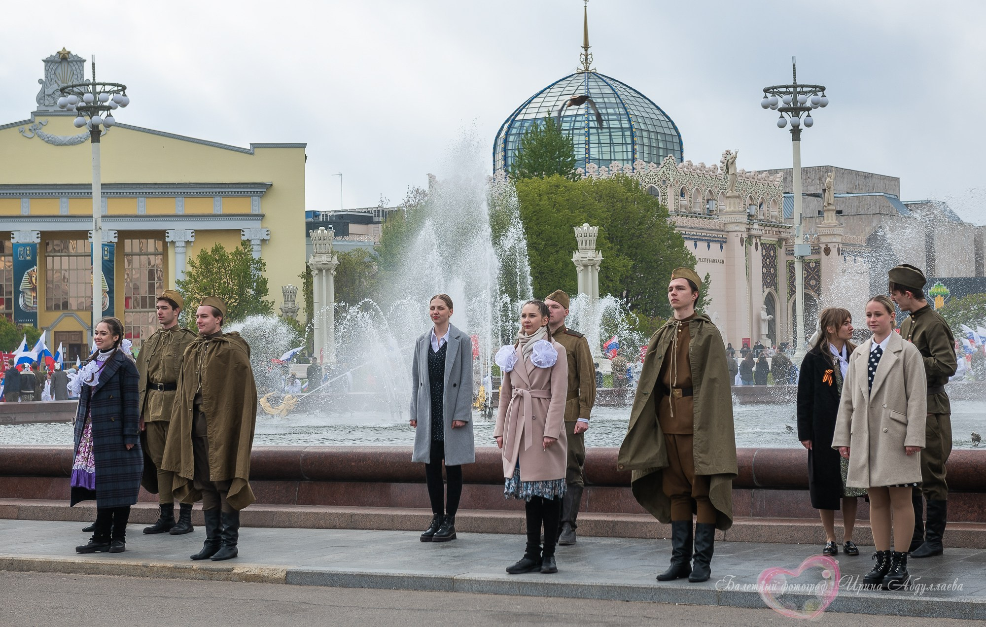 Флешмоб 9 мая Вальс победы ВДНХ