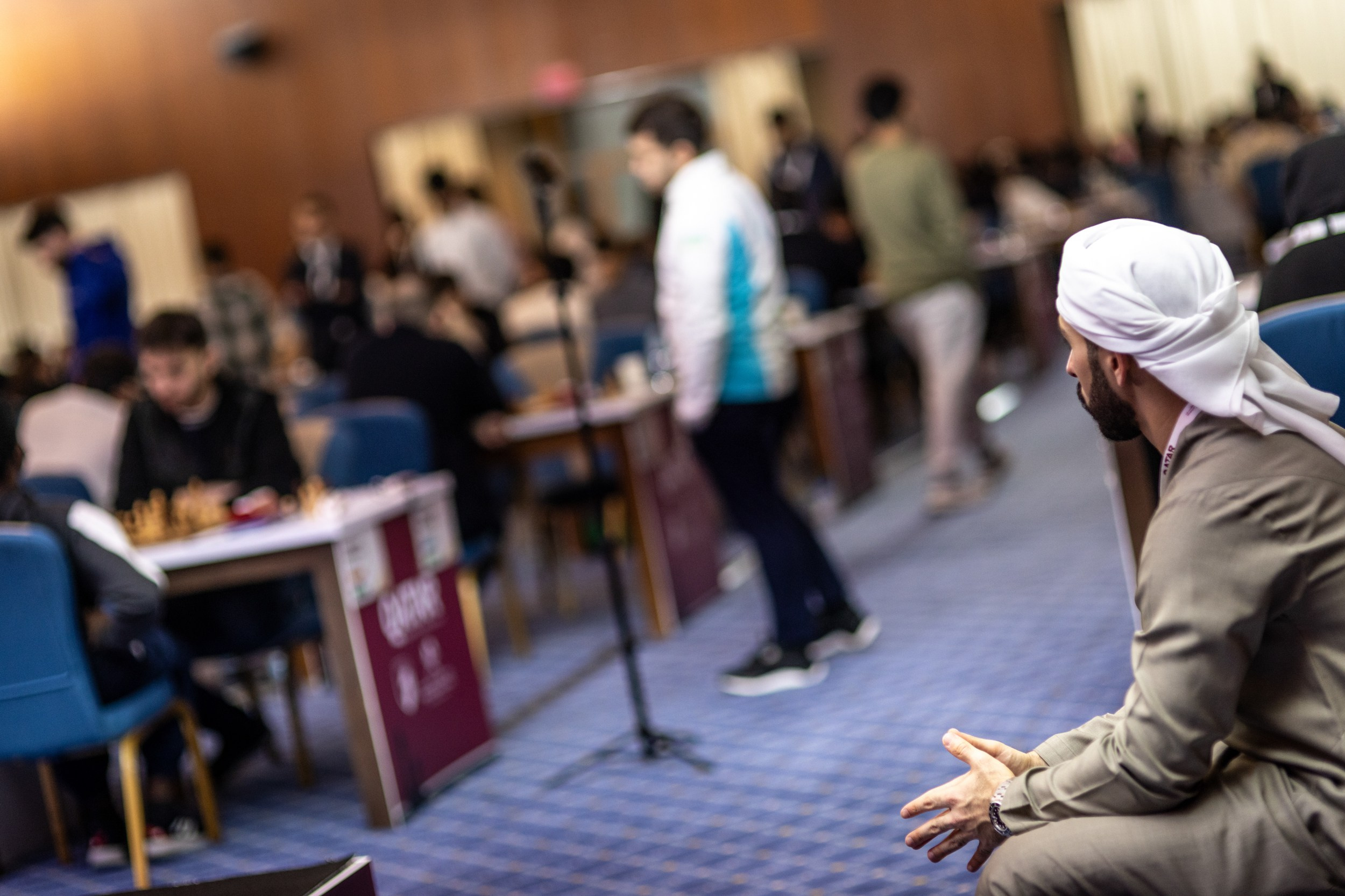 2024.12.06 Qatar Masters Open 2024 — Round4. Фотограф Анна Штурман (репортажная съёмка любых событий и мероприятий) Anna Shtourman photographer