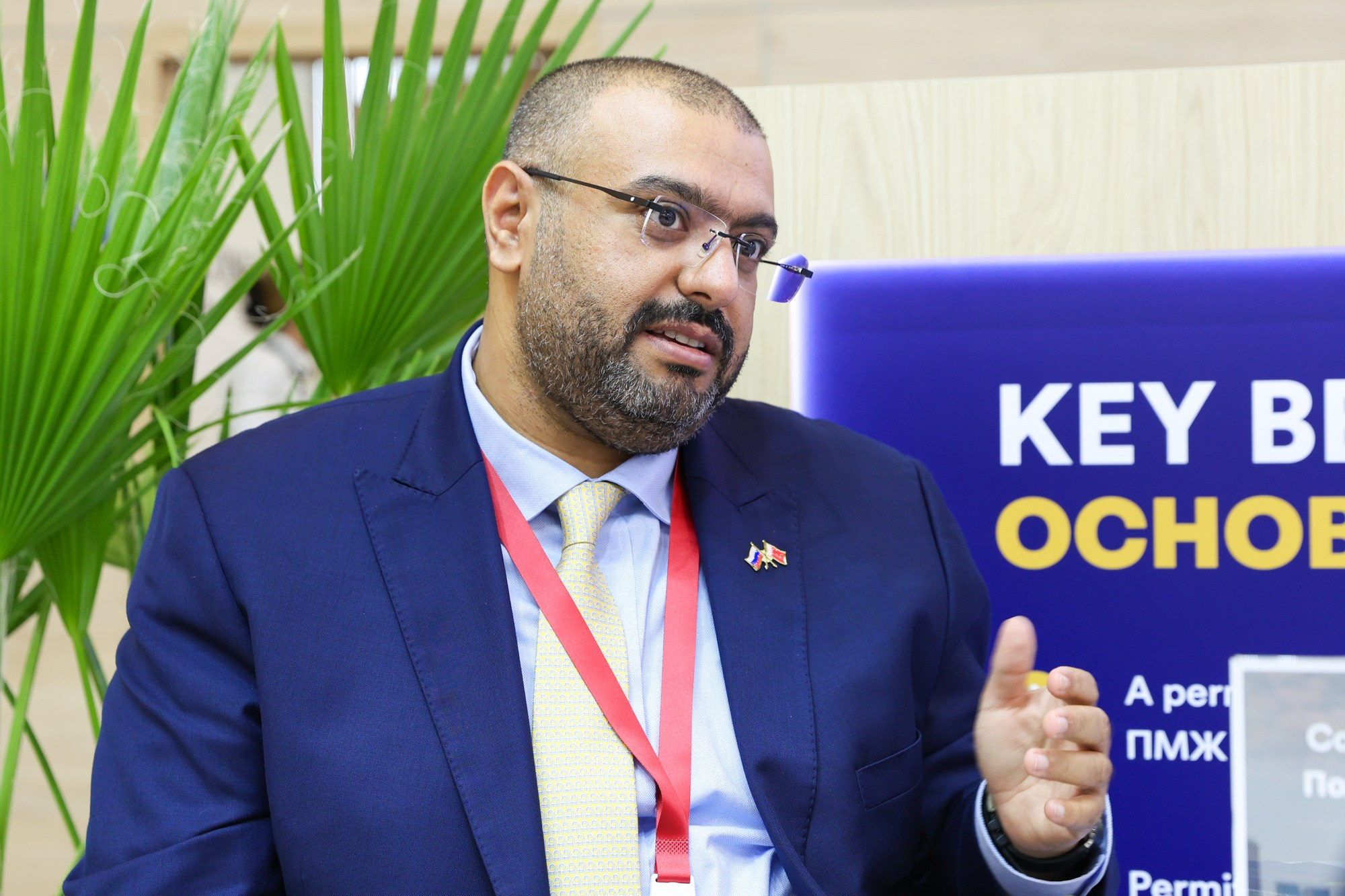 Стенд Королевства Бахрейн на ПМЭФ 2025. Фотограф Дарья Попова