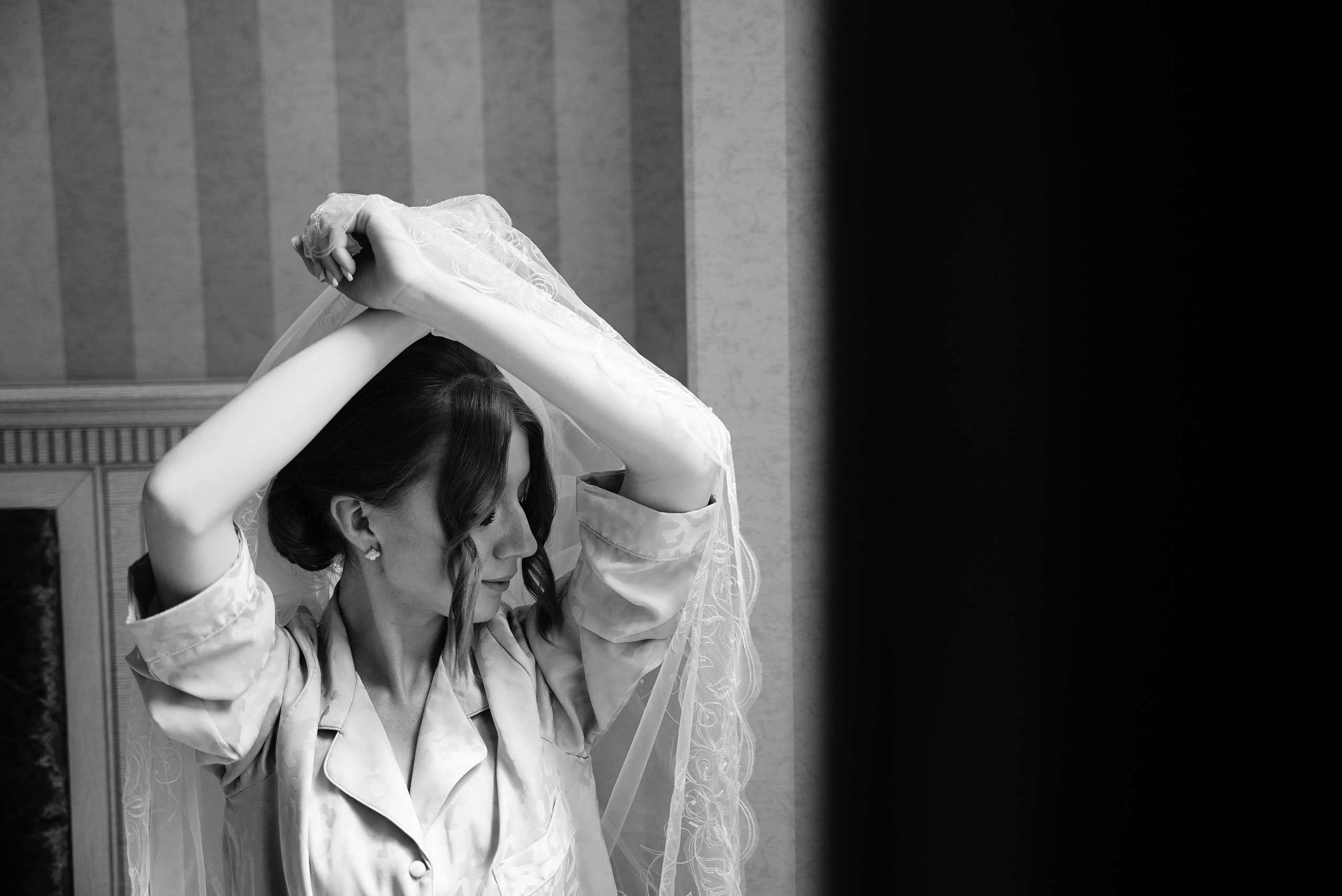 Сергей и Юлиана чб. Свадебный фотограф в Самаре Анна Ковалева