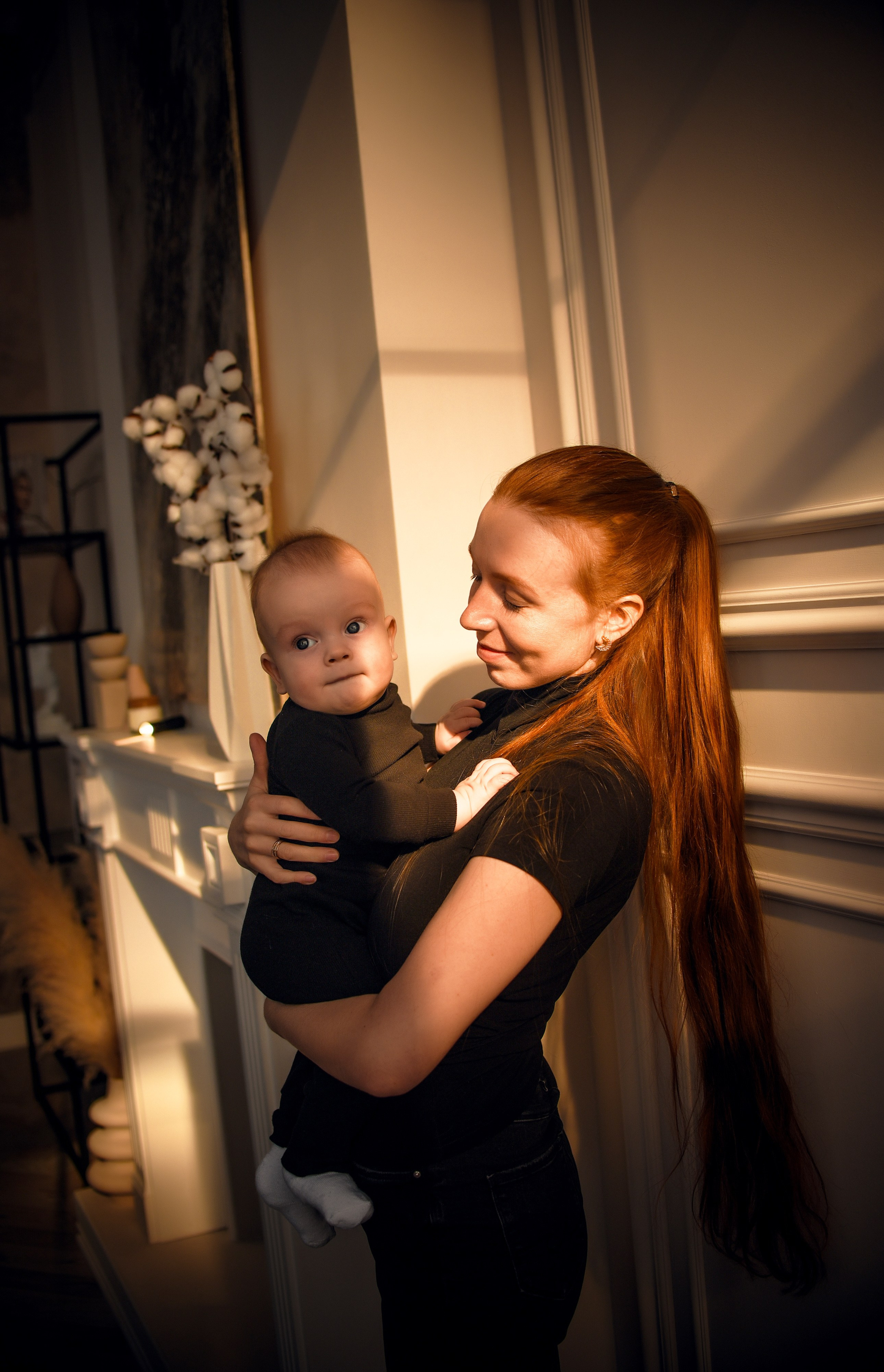 Семейная студийная фотосессия 3. Свадебный, семейный, детский, контент фотограф в Омске Максим Ильин