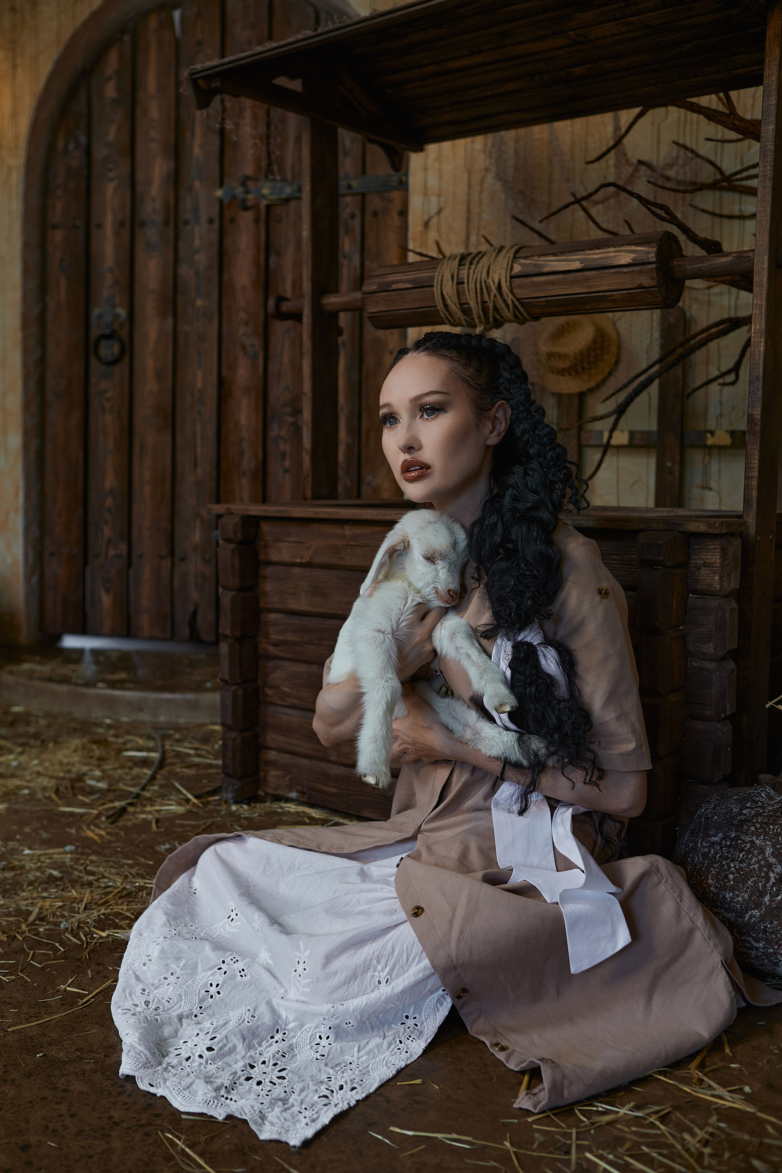 Фотосессия с маленькой козочкой. Семейный и свадебный фотограф в Краснодаре Михеева Светлана