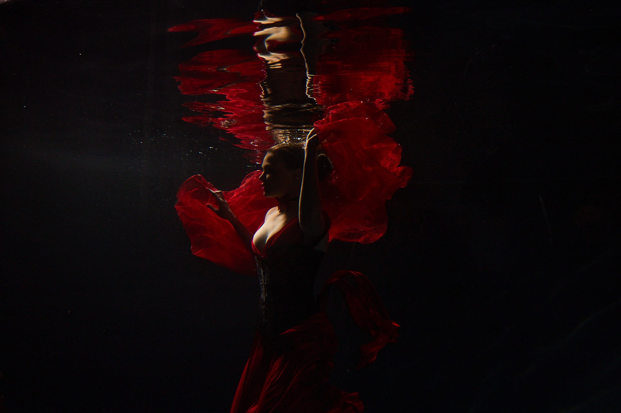 Подводная съемка для Маши. Семейный и свадебный фотограф в Краснодаре Михеева Светлана