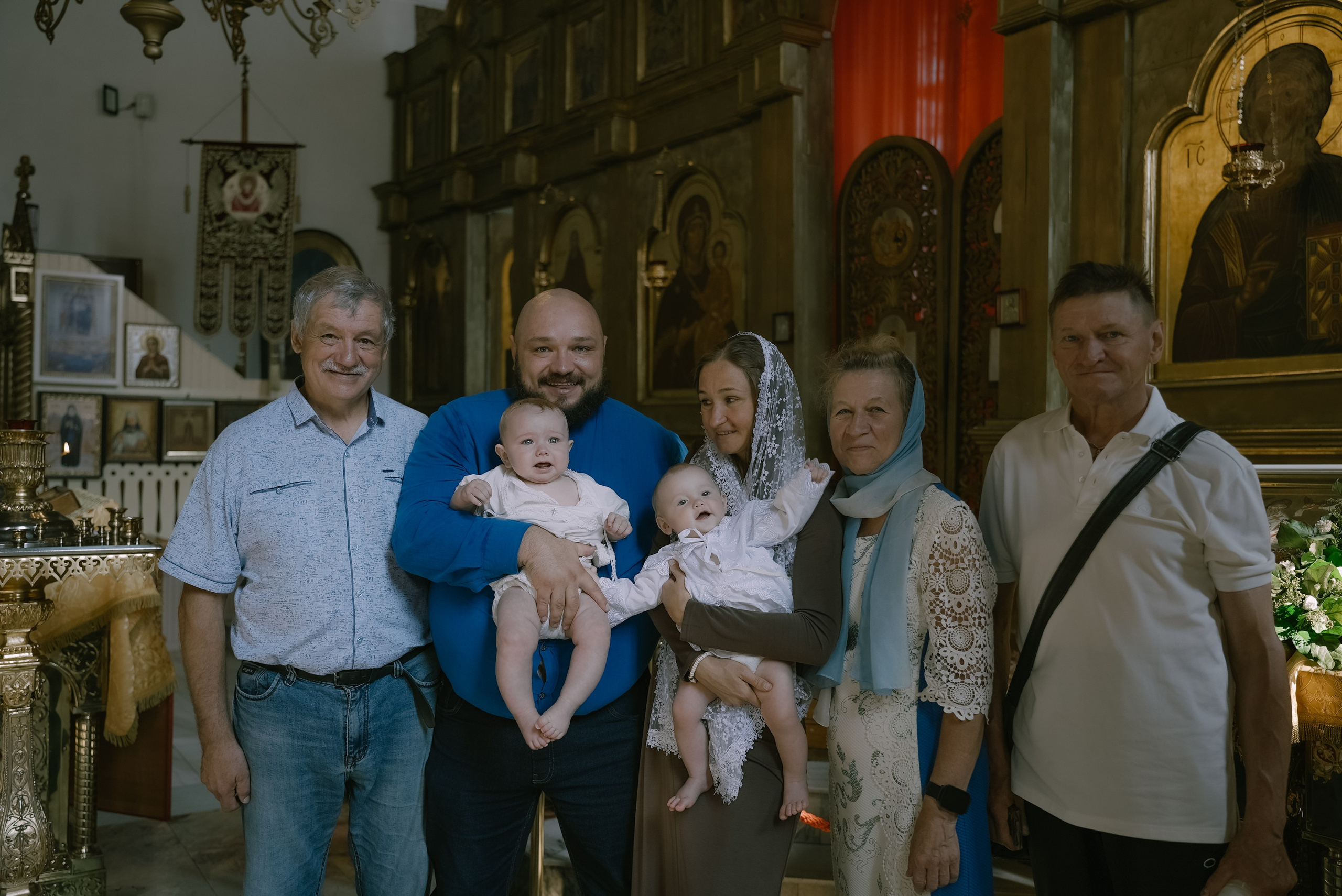 Крещение Евы и Макара. Видеограф в Архангельске Елена Курбатова