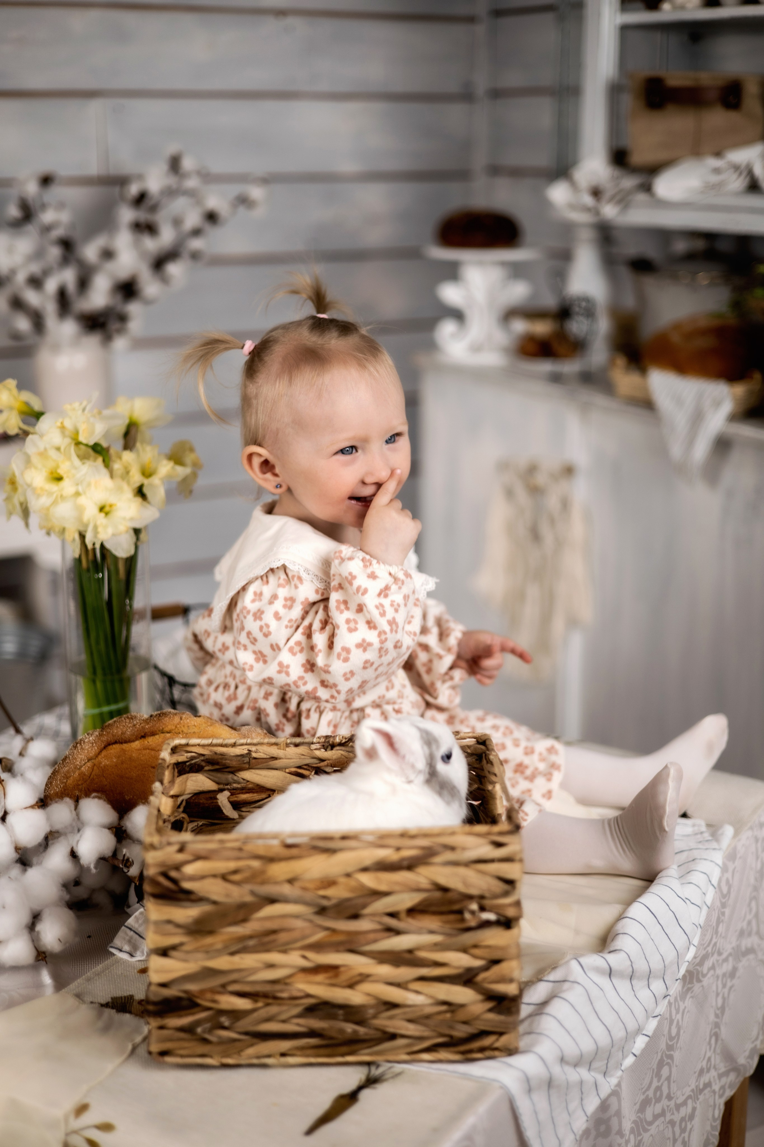 Пасхальный детский фотопроект 2024. Фотограф Надежда Лукьянова