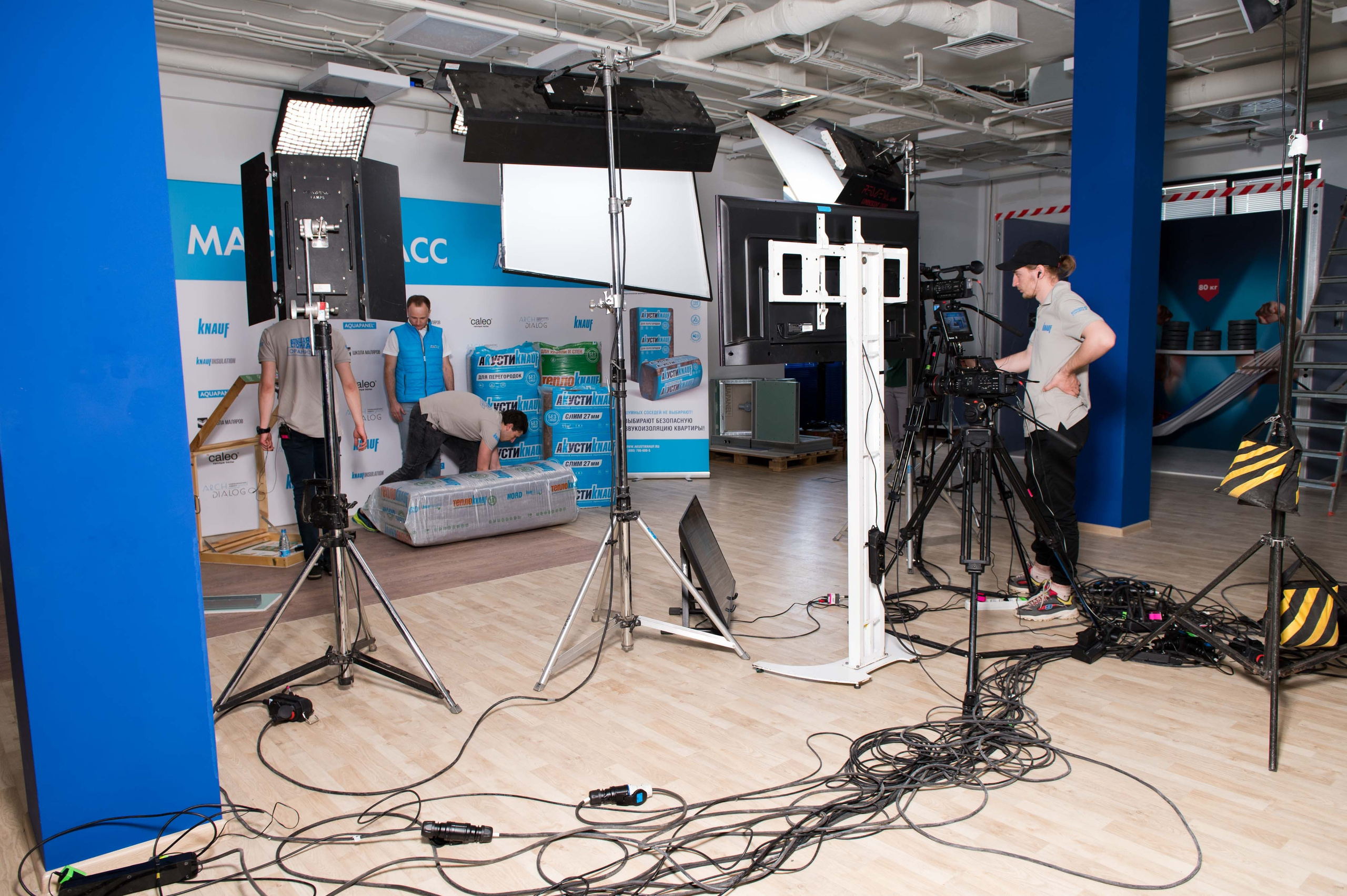 Репортаж со съемки передачи «Большая стройка 2». Репортажный фотограф и видеограф Слава Думчев. Тимбилдинги, отчетники, корпоративы