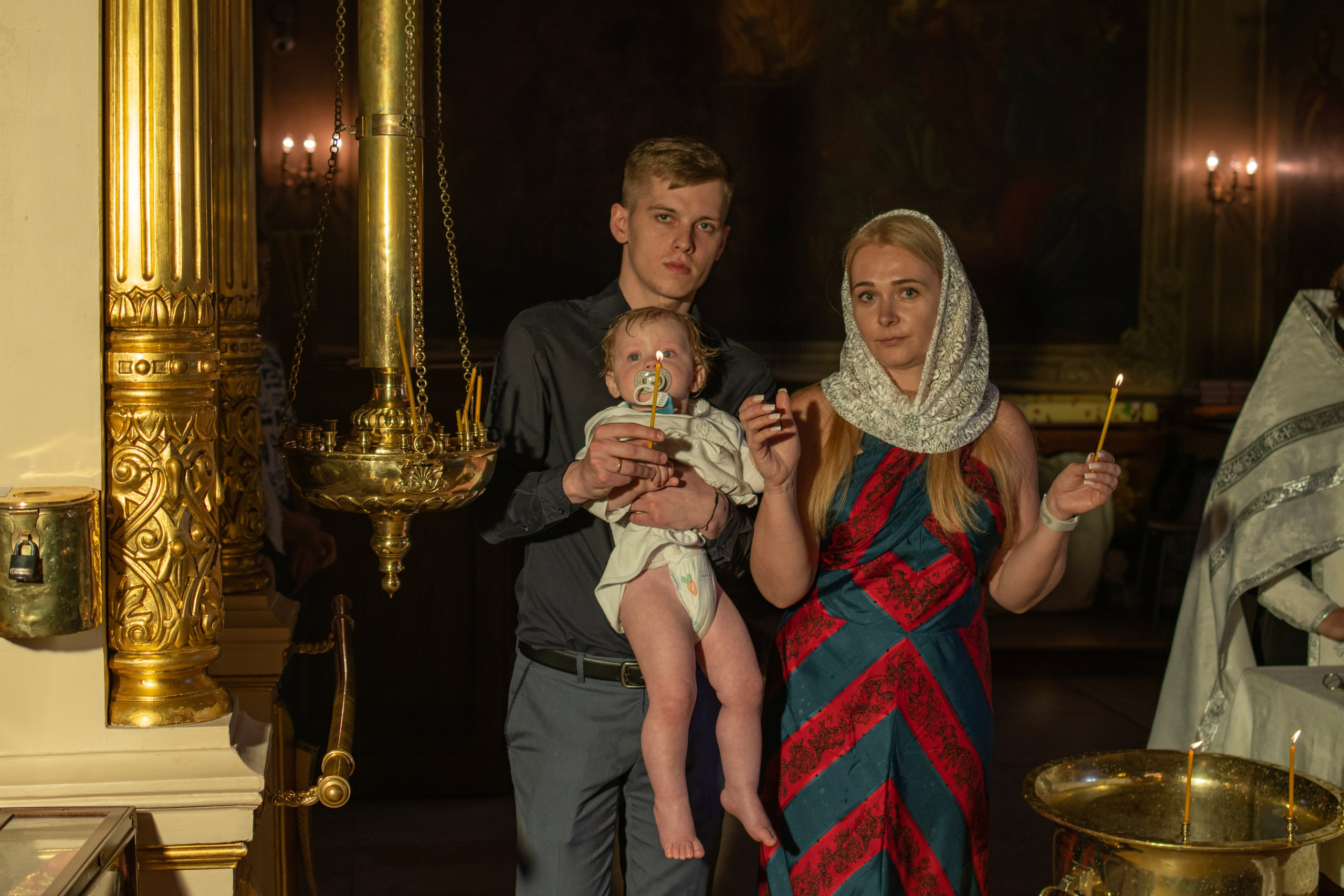 Крестины в Мячково. Семейный и детский фотограф Антон Зорин