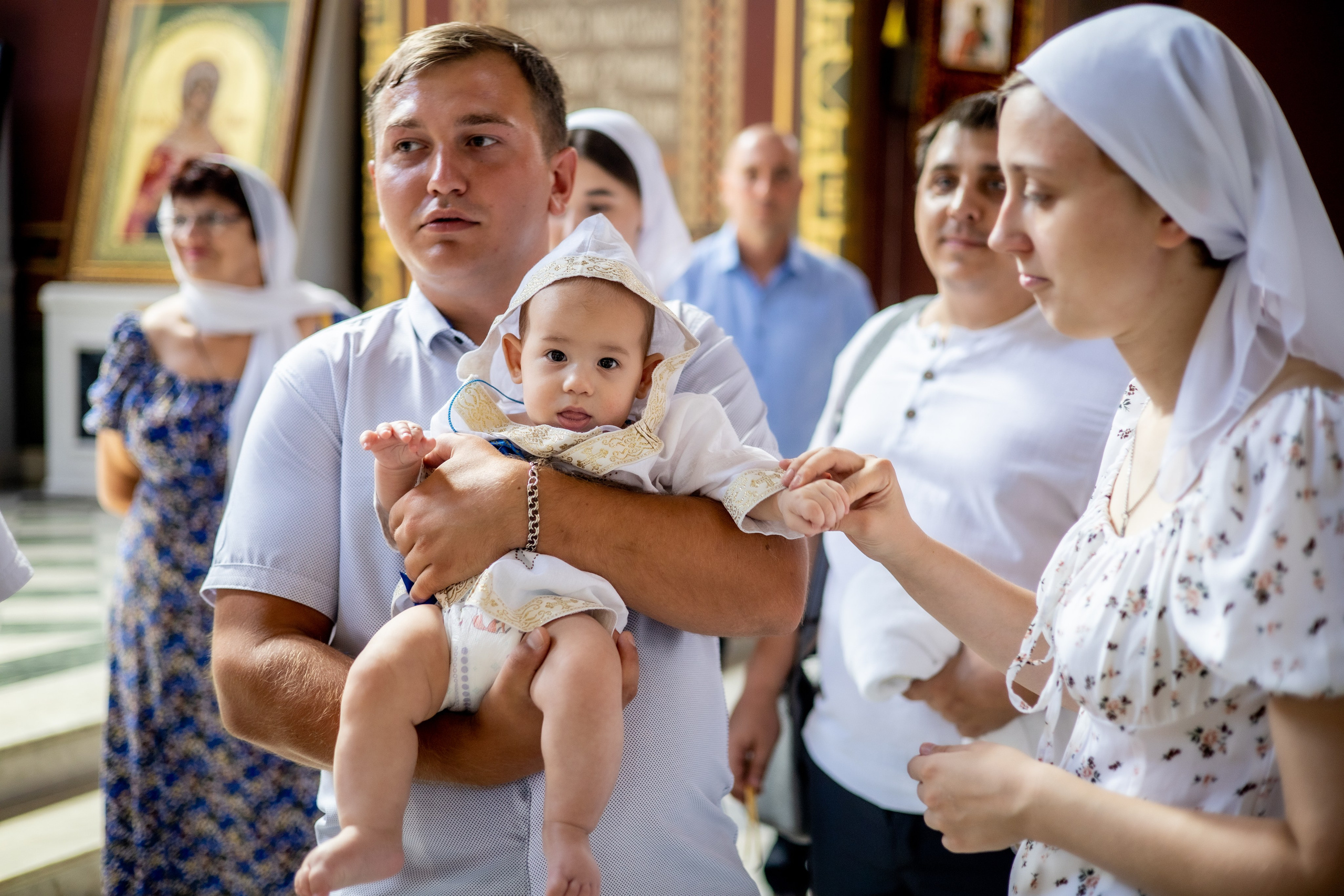 Крещение Максима. Фотограф Надежда Лукьянова