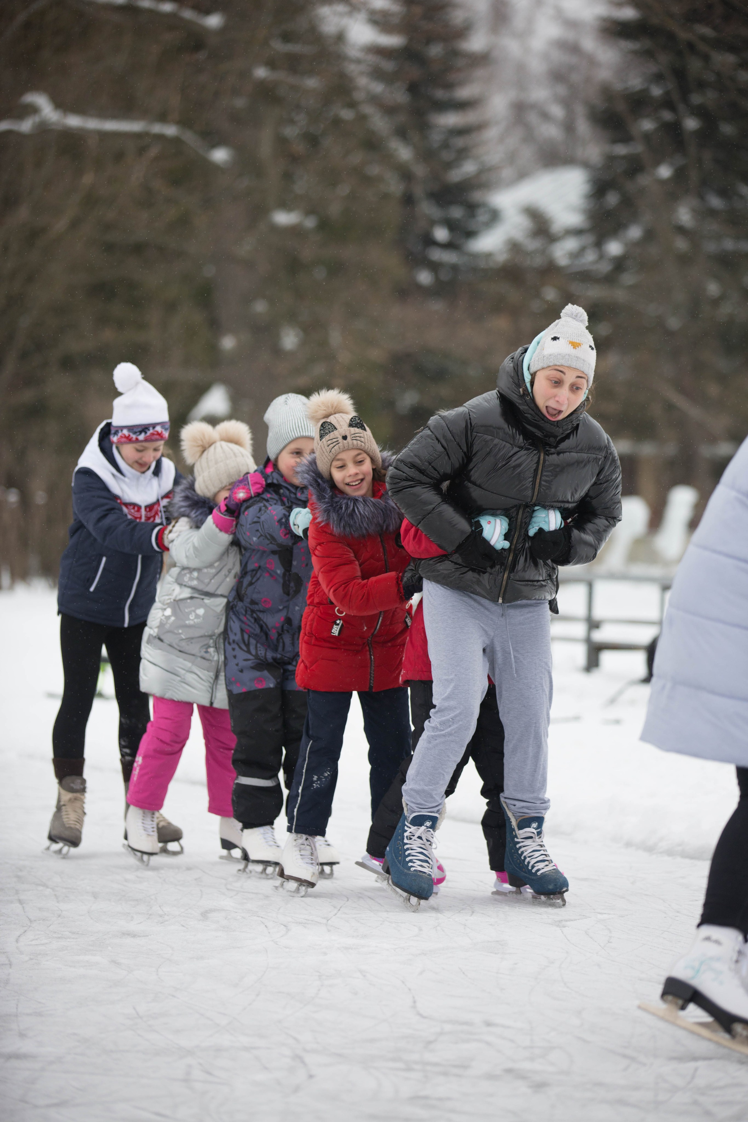 На каток с хорошим настроением. Главная