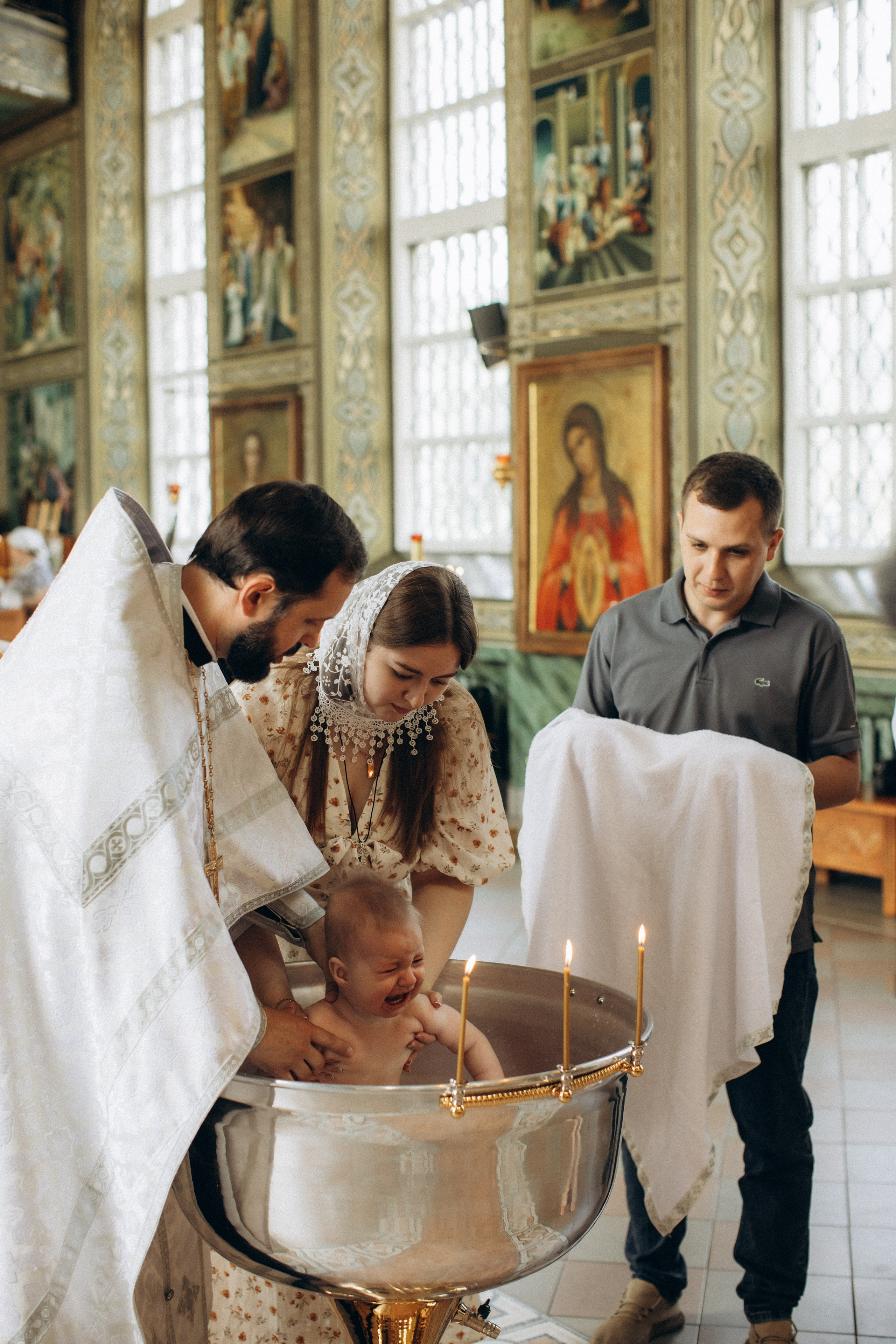 Таинство крещения Ванечки. Семейный фотограф в Ростове-на-Дону Мария Ожогина