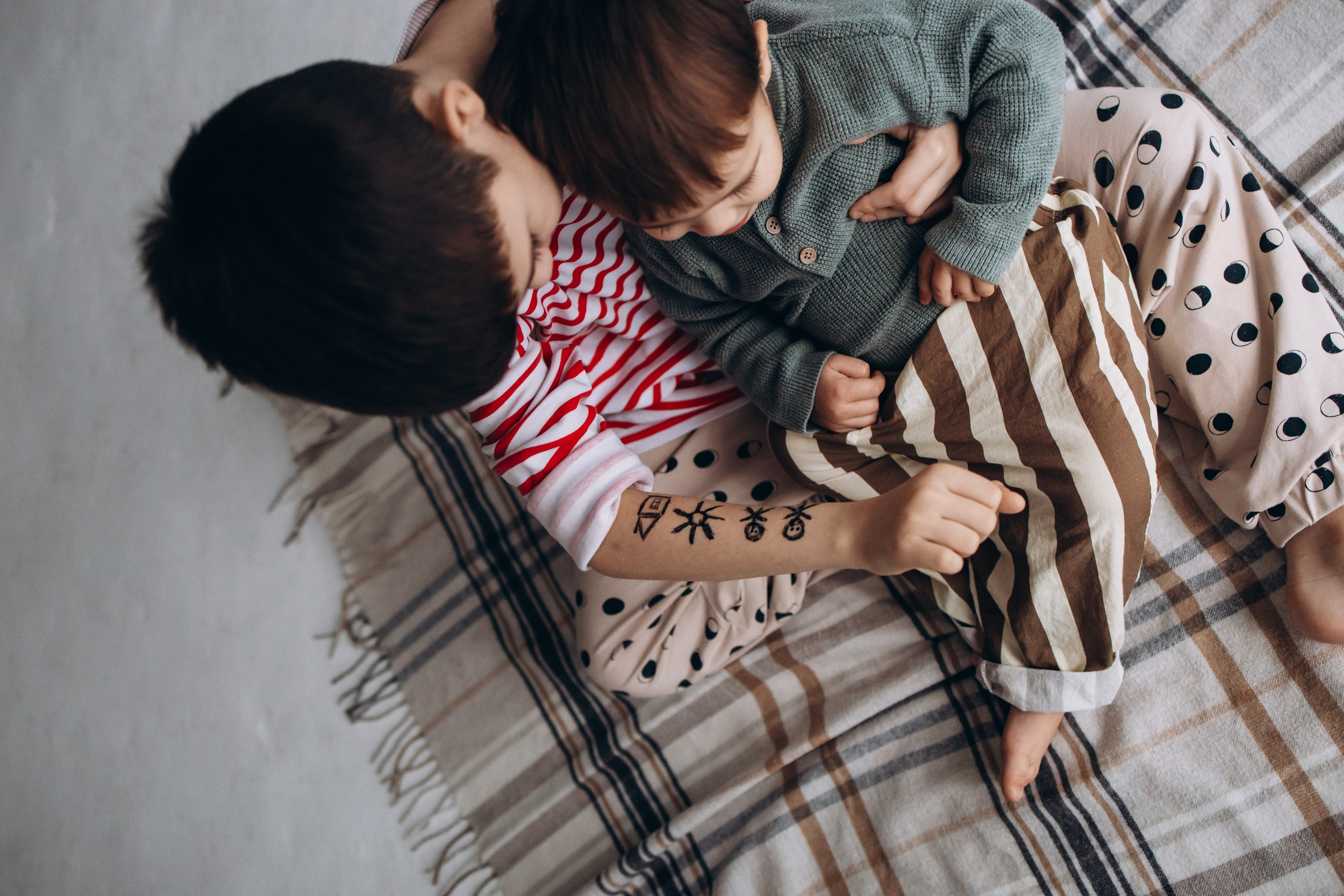 Оля, Андрей, Даня и Паша. Семейный фотограф в Москве Марина Петра