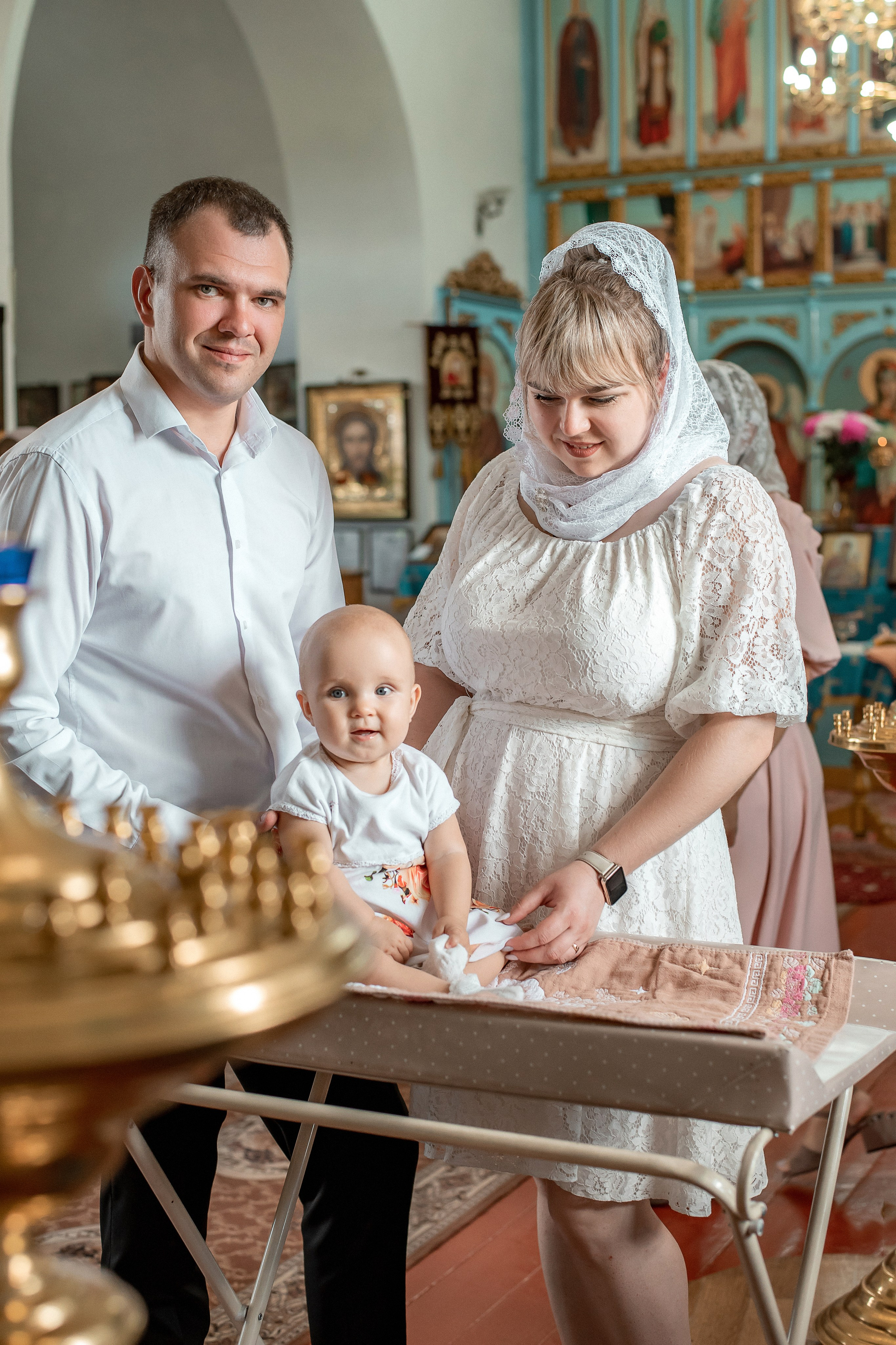 Крещение Лиза. Семейный и детский фотограф Наталья Горда