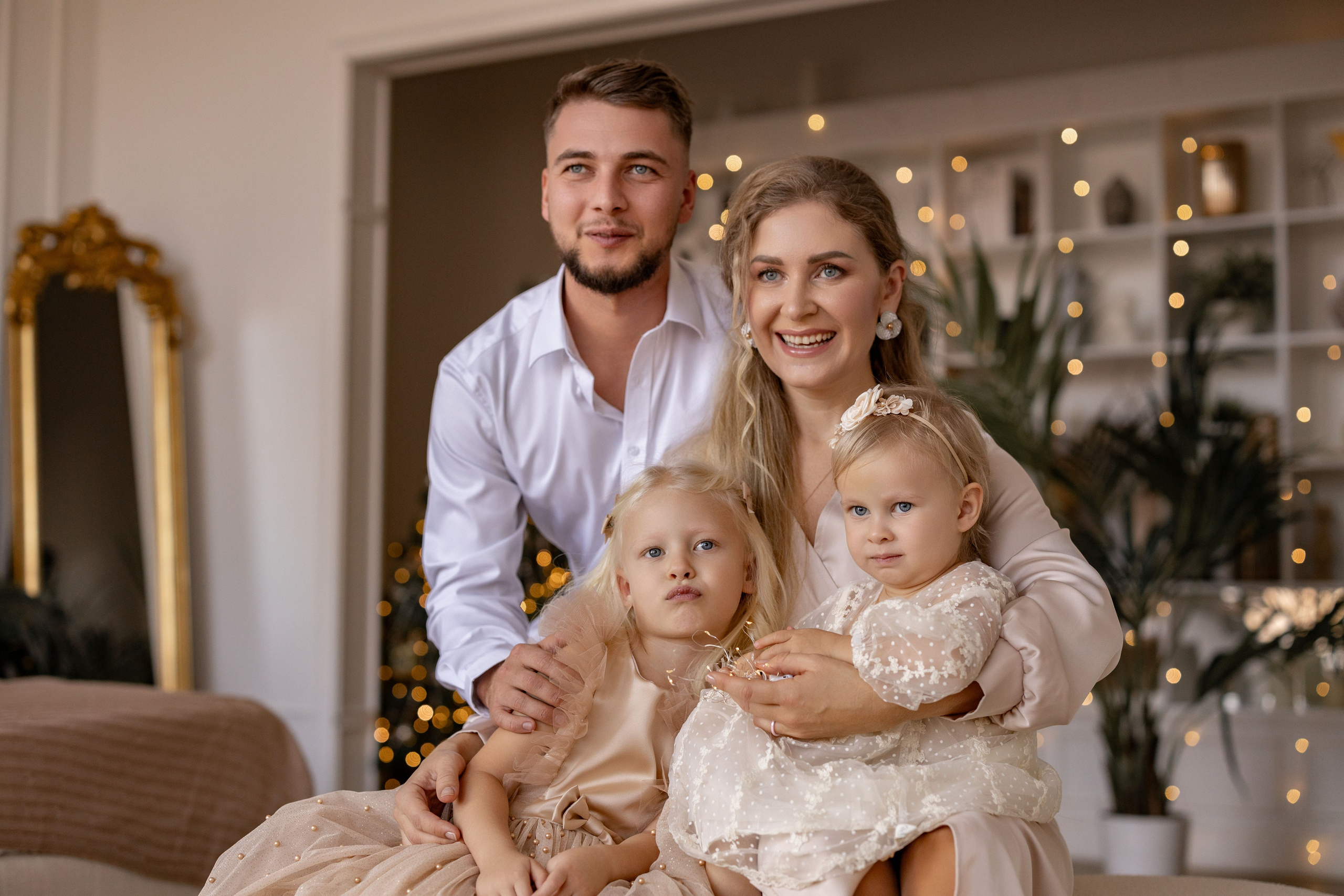 Семья на Новый год. Людмила Седлярова — Профессиональный женский фотограф в Москве