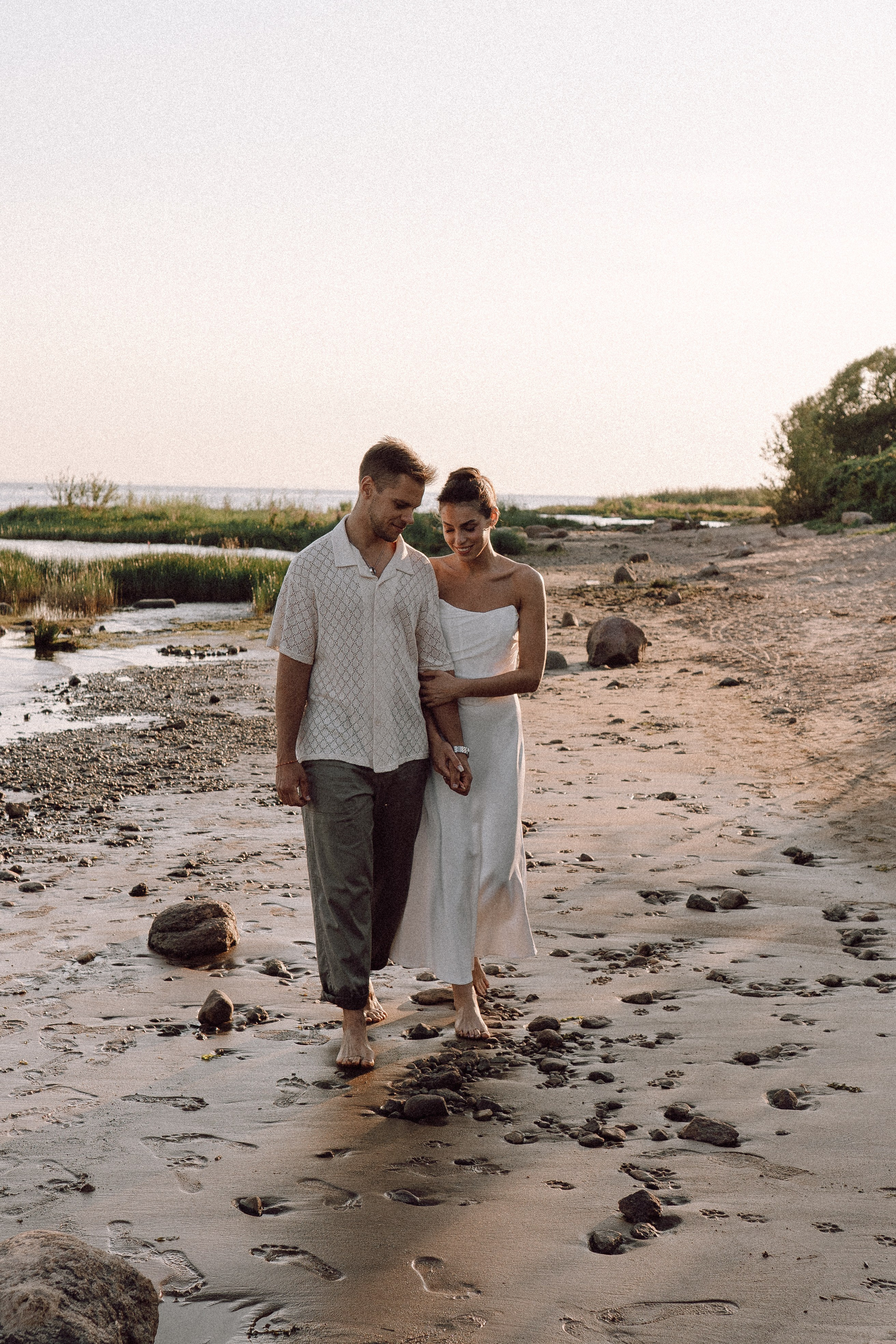 СВАДЕБНАЯ ФОТОСЕССИЯ ВЫЕЗДНОЙ ЦЕРЕМОНИИ (ФИНСКИЙ ЗАЛИВ). Профессиональный фотограф, Санкт-Петербург — Виктория Богомолова