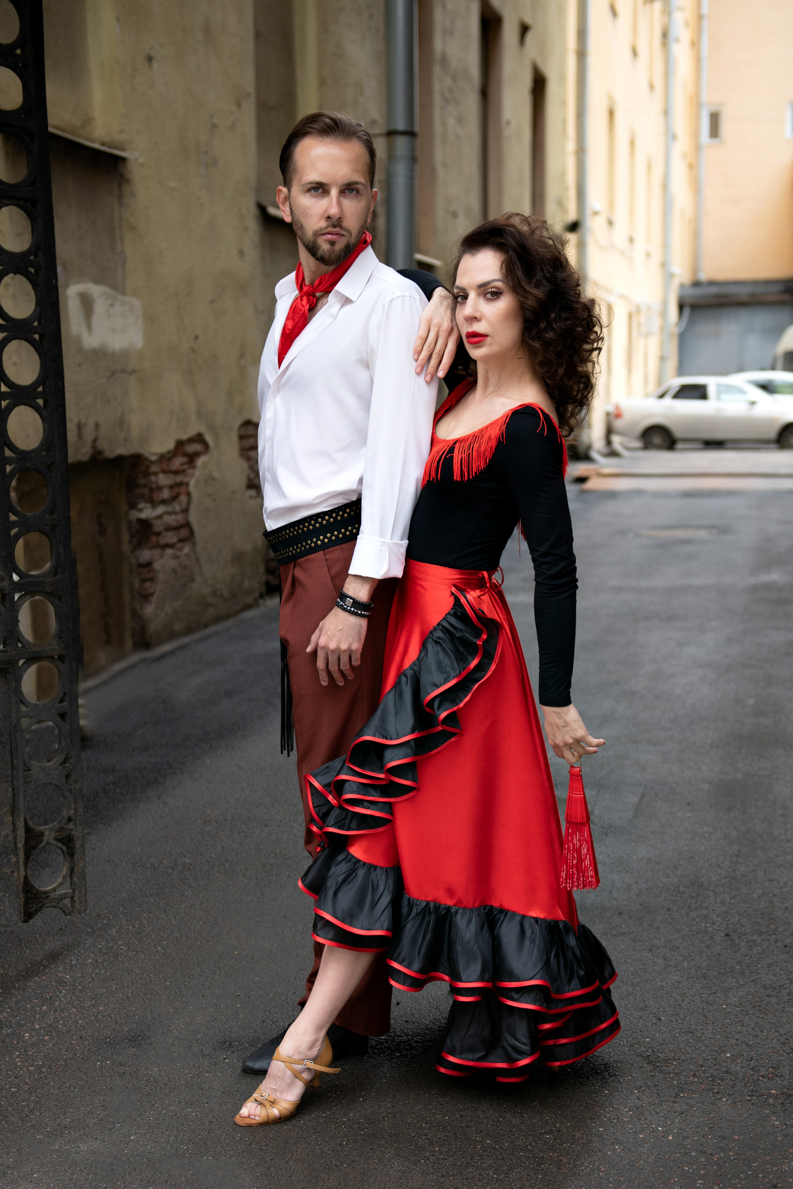 «Испанские страсти в Петербурге» Татьяна Барановская, Николай Фомкин. Организация и проведение фотосъемок в Санкт-Петербурге. Фотограф Смирягин Илья
