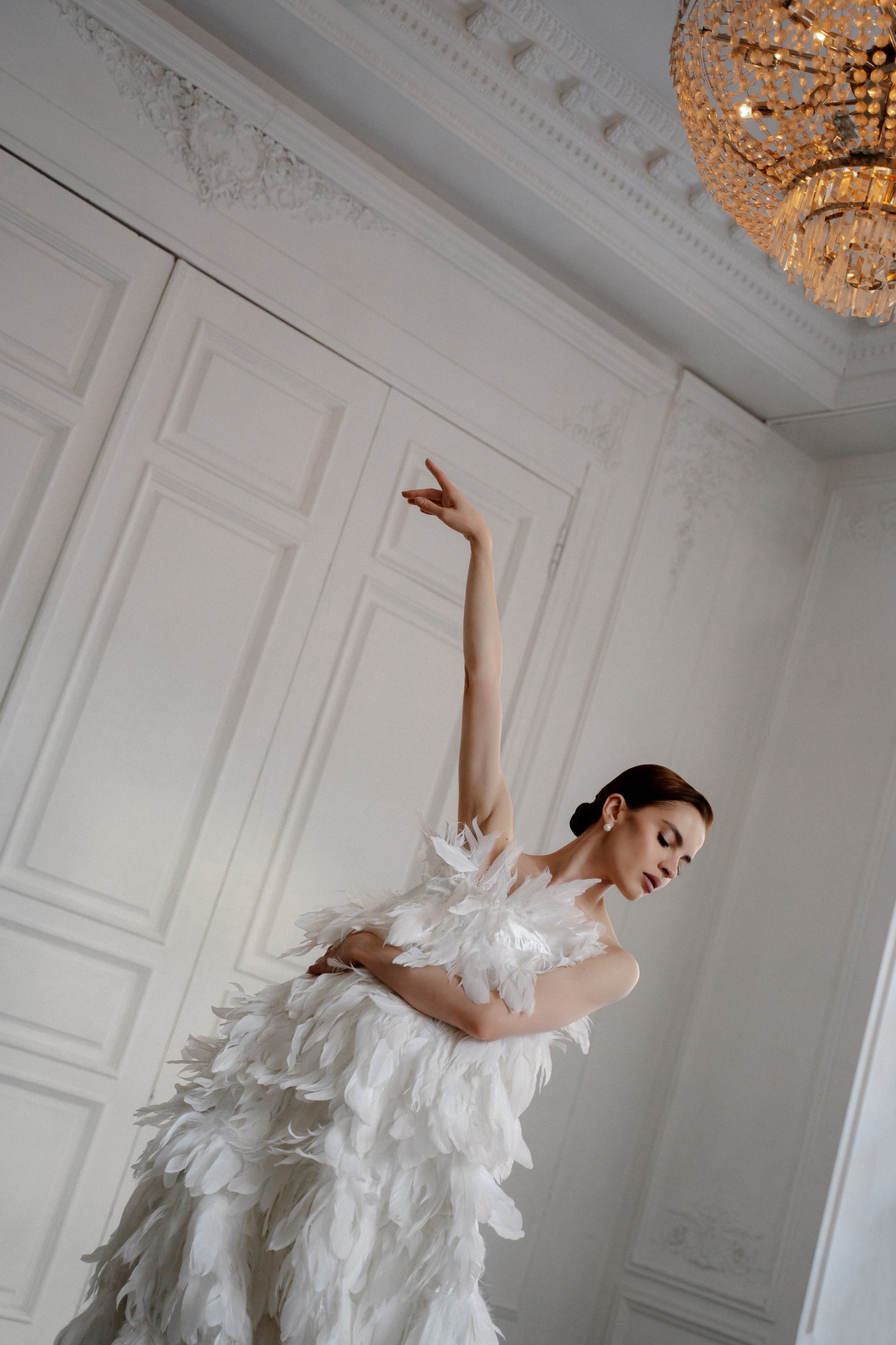 Белый лебедь. Портретный фотограф в Москве